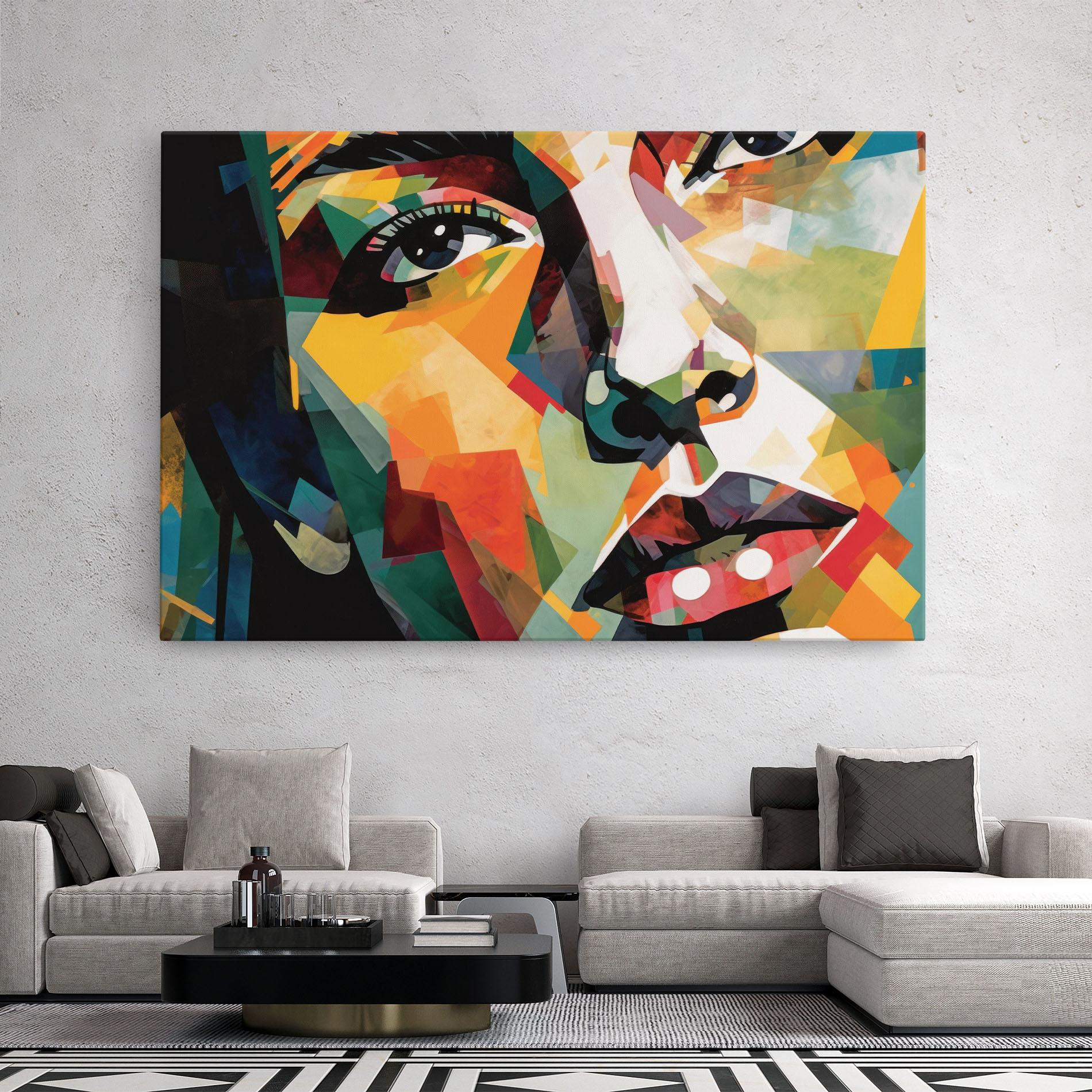 Tablou Canvas Neoexpressionism mockup 2