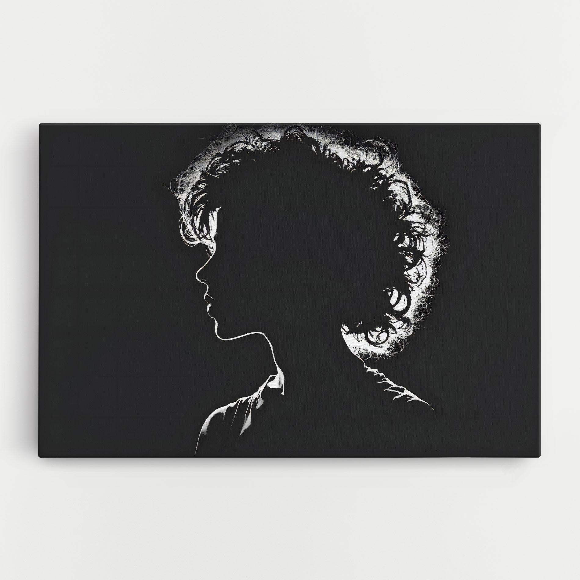 Tablou Canvas Digital Silhouette mockup 0