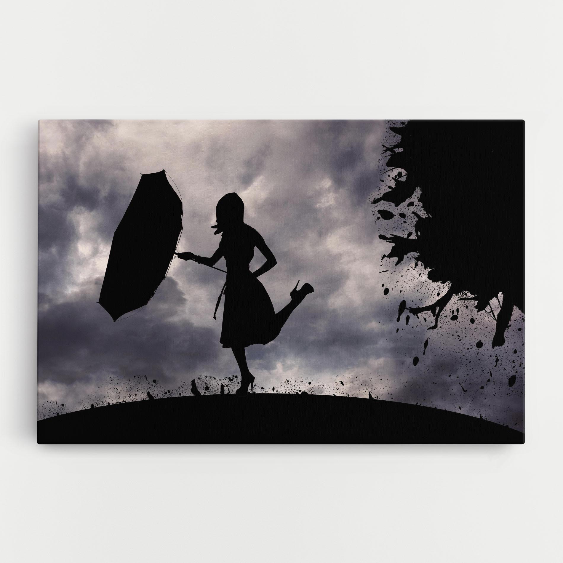 Tablou Canvas Stormy Day mockup 0