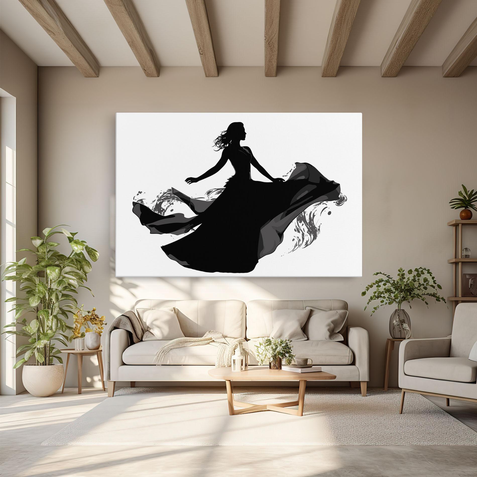 Tablou Canvas Dress Jump mockup 6