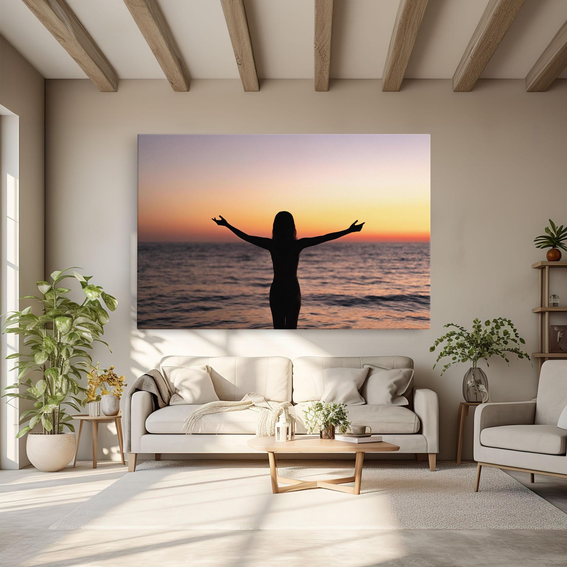 Tablou Canvas Feeling Freedom mockup 6