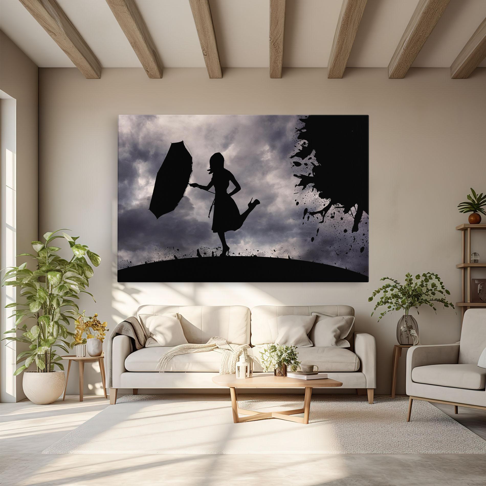 Tablou Canvas Stormy Day mockup 6