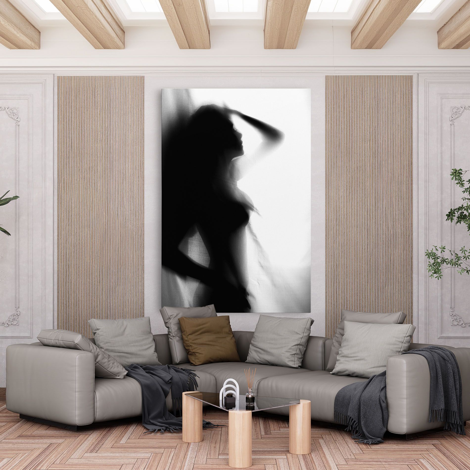Blurred Girl mockup 6