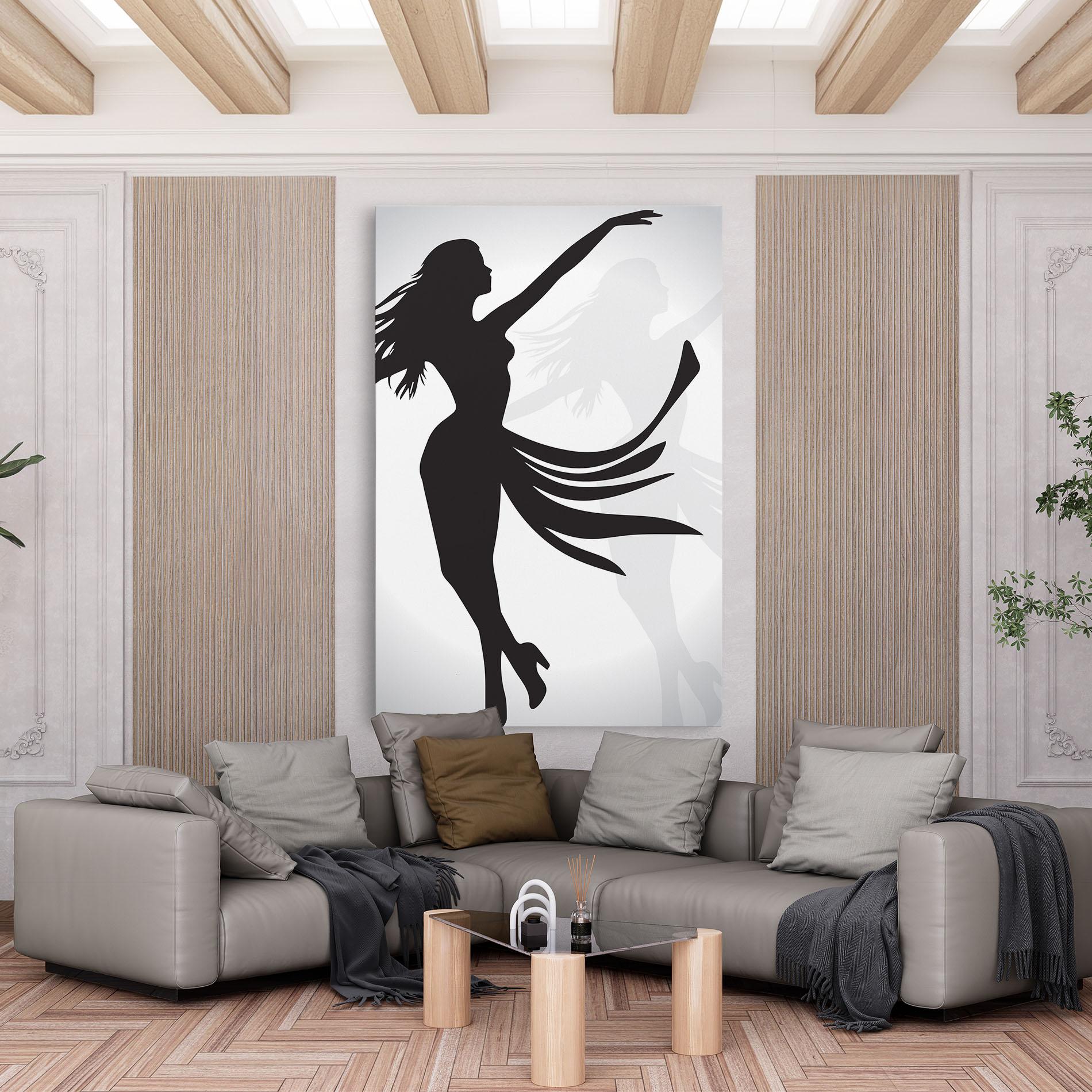 Tablou Canvas Dance Shilouette mockup 6