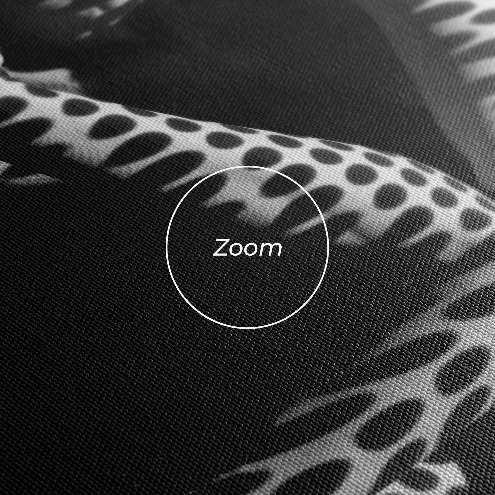 Black White Pattern Woman mockup 3