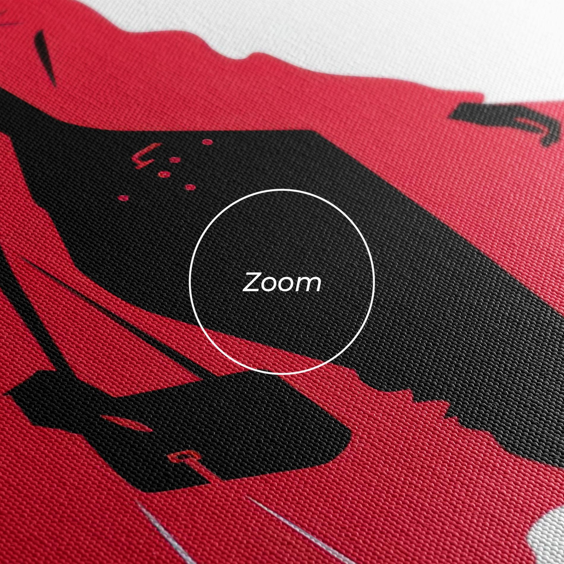 Tablou Canvas Pink Outfit Woman mockup 3