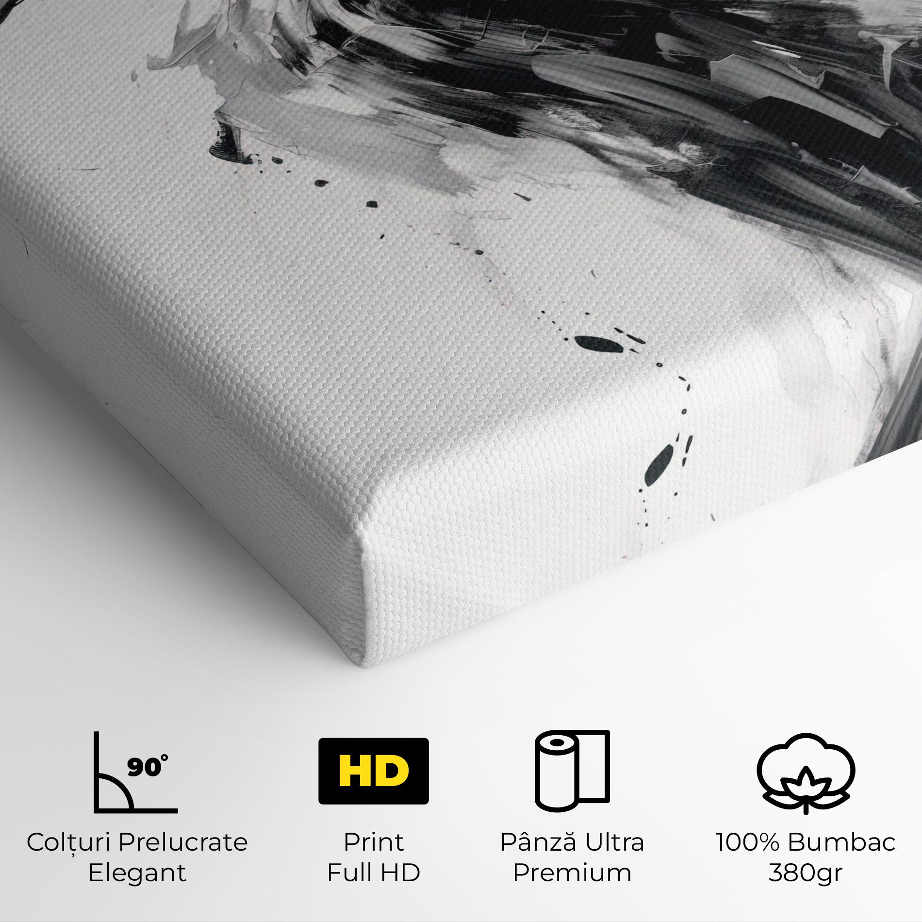 Tablou Canvas Black Ink Woman mockup 4