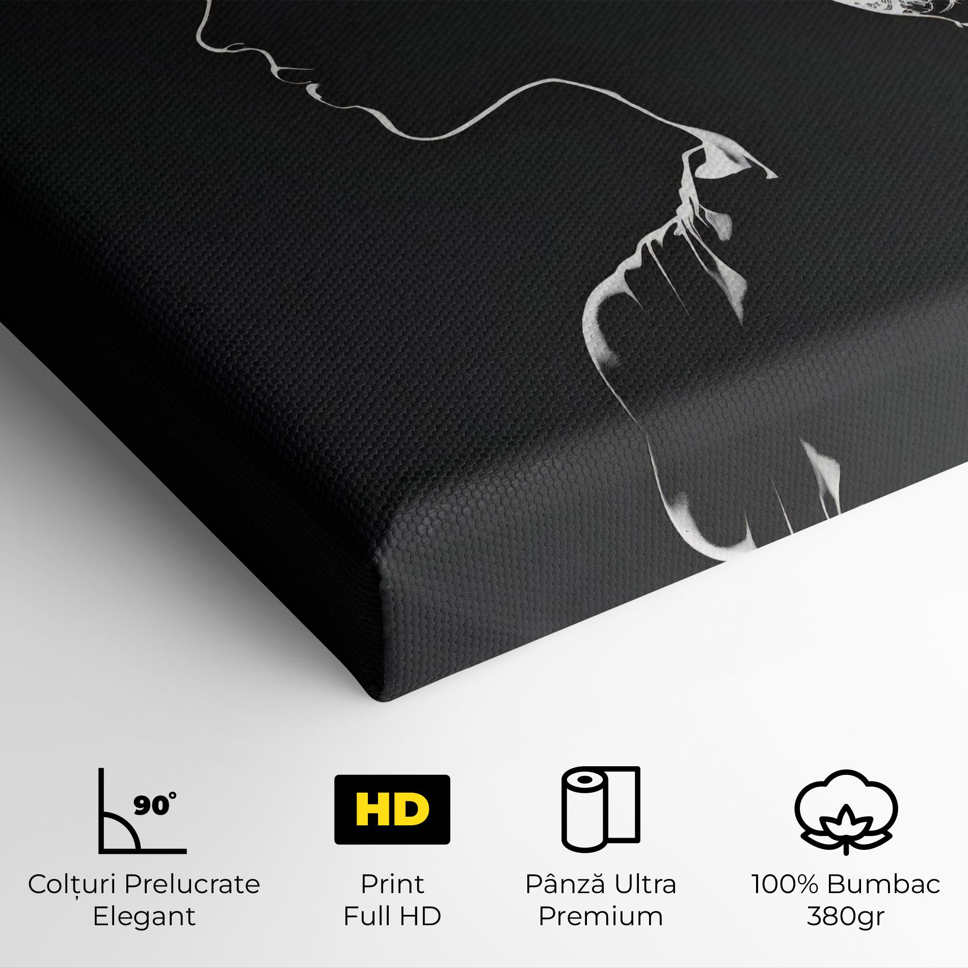 Tablou Canvas Digital Silhouette mockup 4