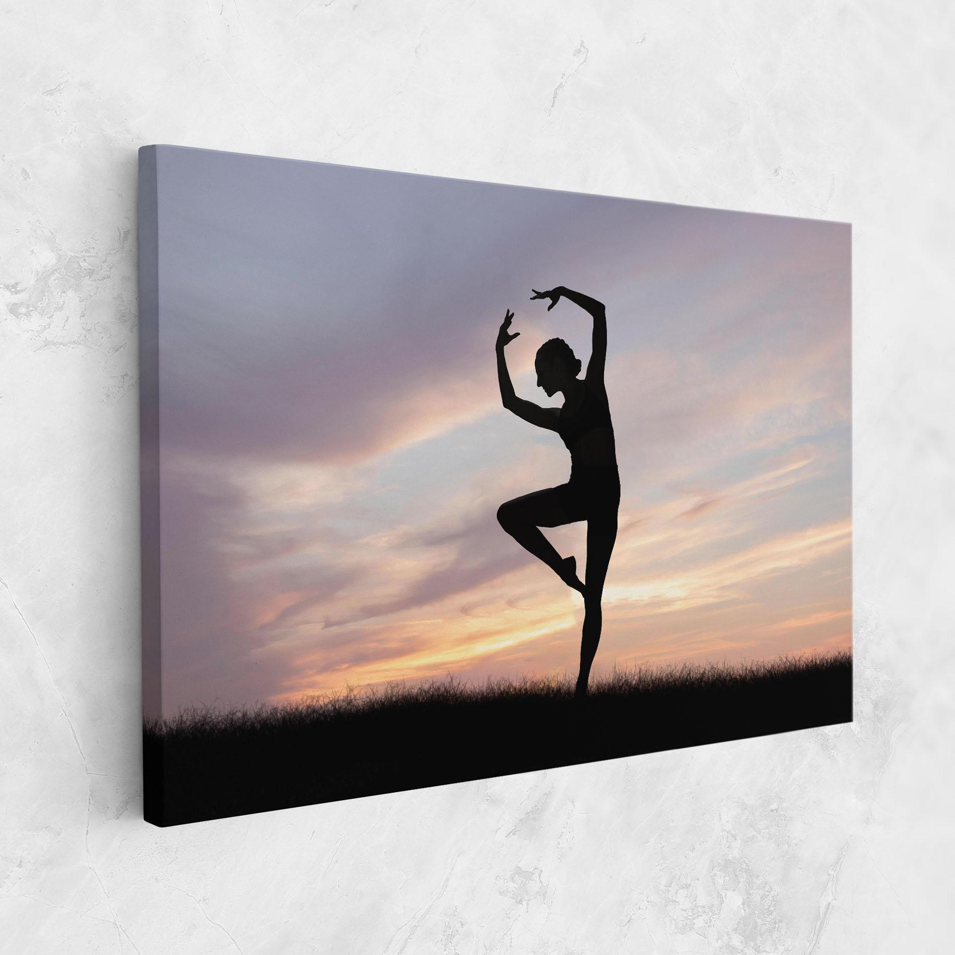 Tablou Canvas Purple Sky Posing mockup 1