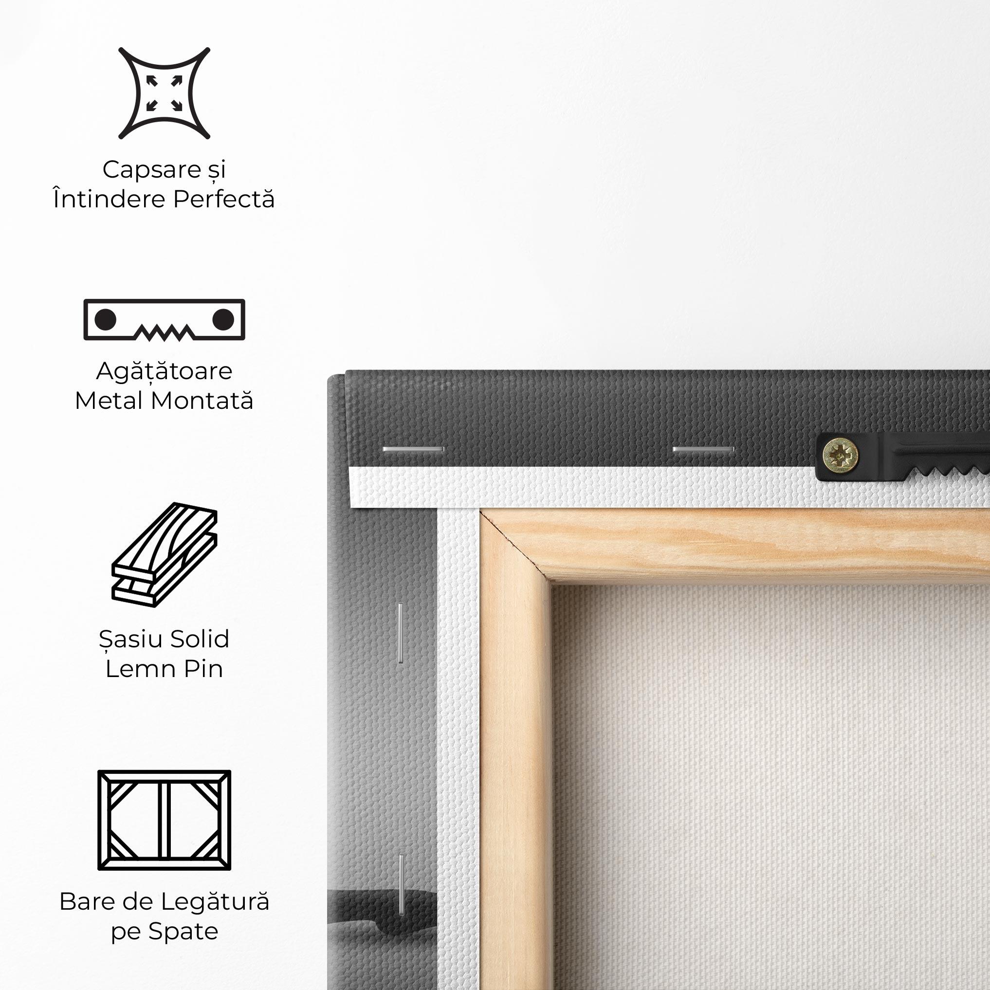 Tablou Canvas 3d Black Female mockup 5