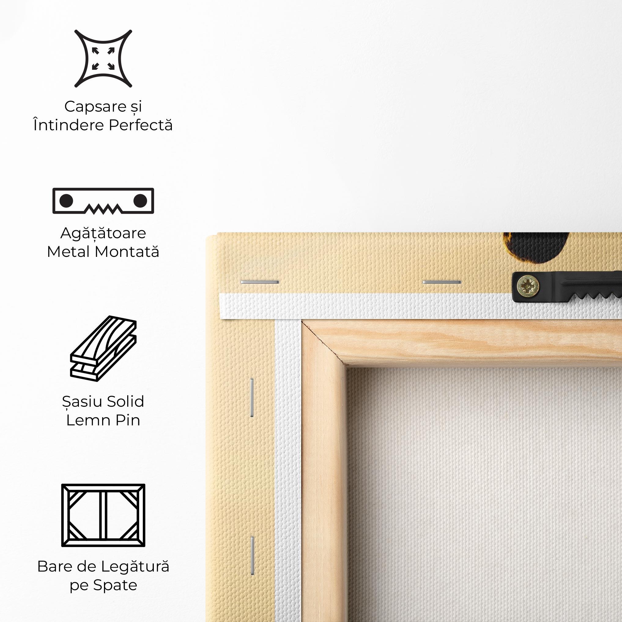 Tablou Canvas Ballet On Cream mockup 5