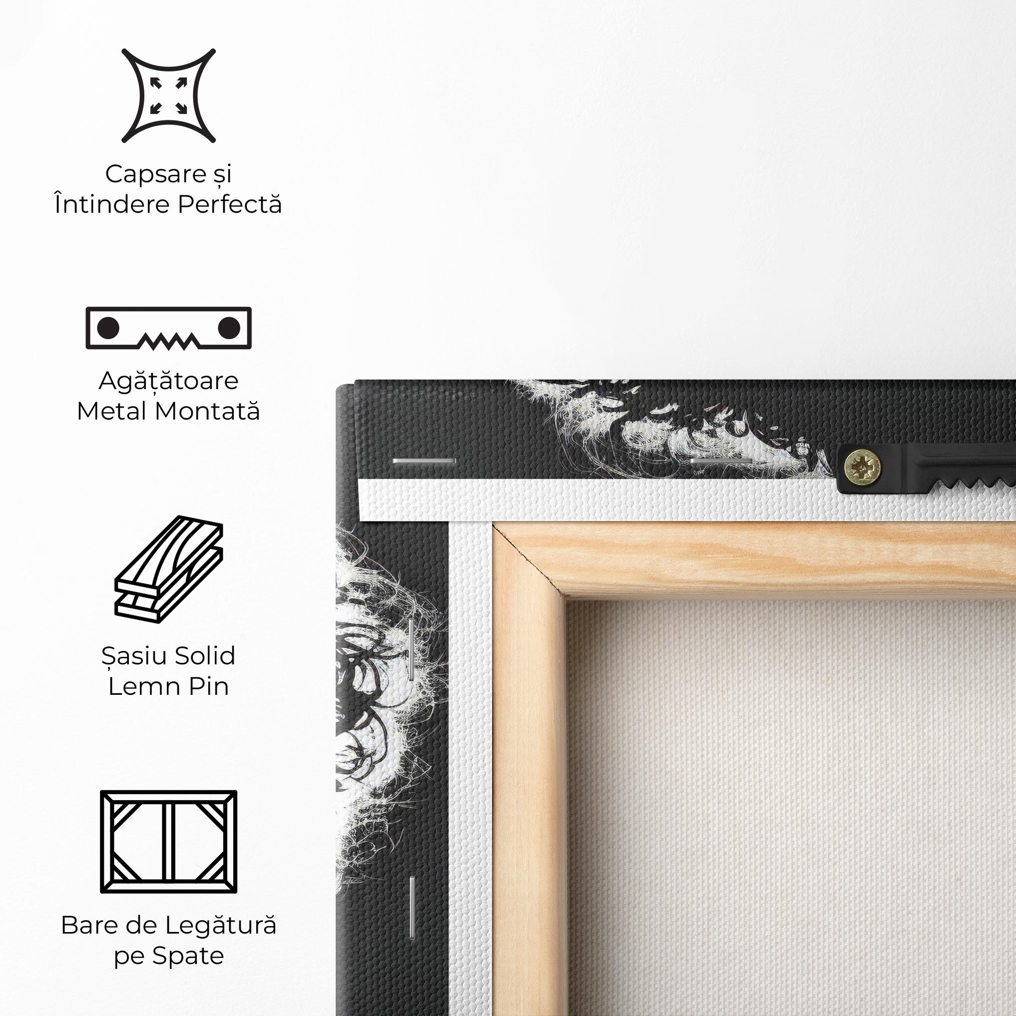 Tablou Canvas Digital Silhouette mockup 5