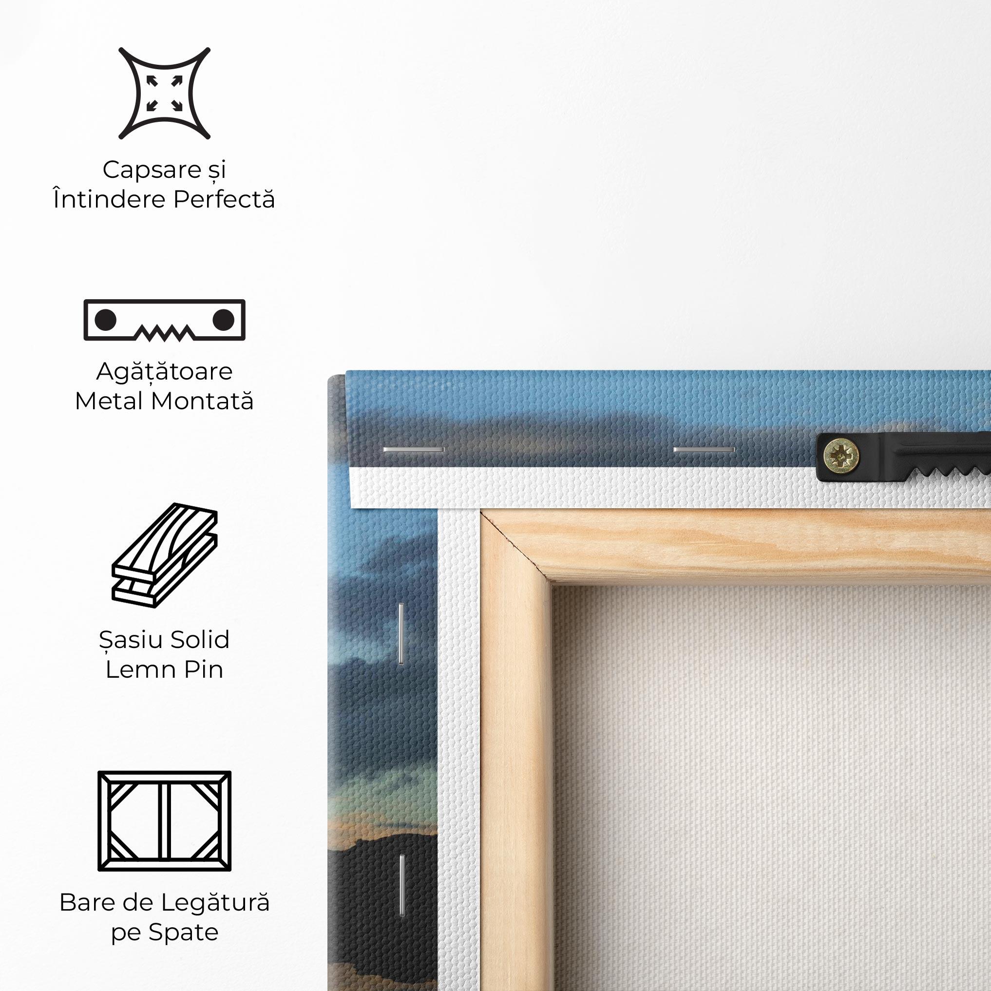 Tablou Canvas Little Girl Jumping mockup 5