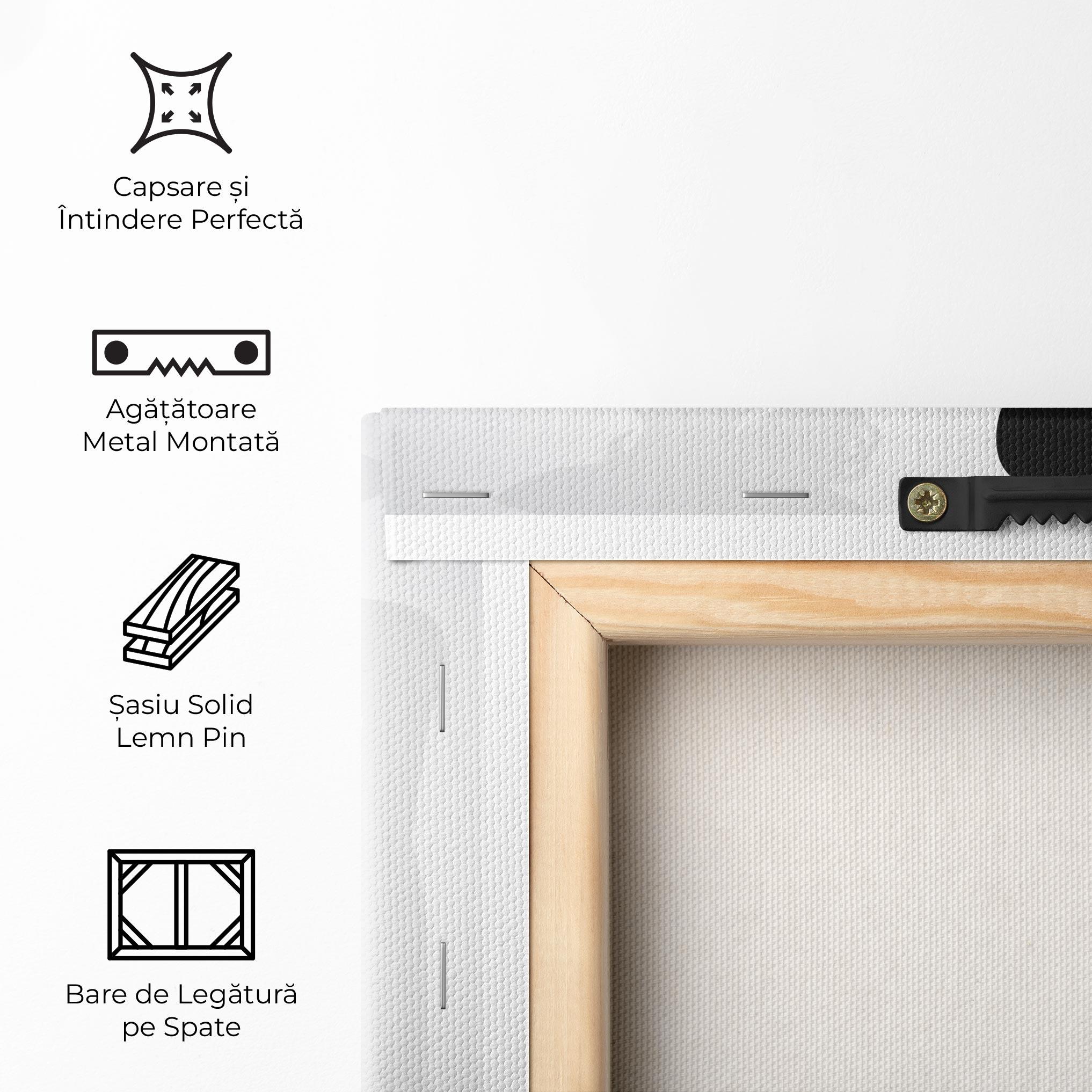 Tablou Canvas Silhouette Lady mockup 5