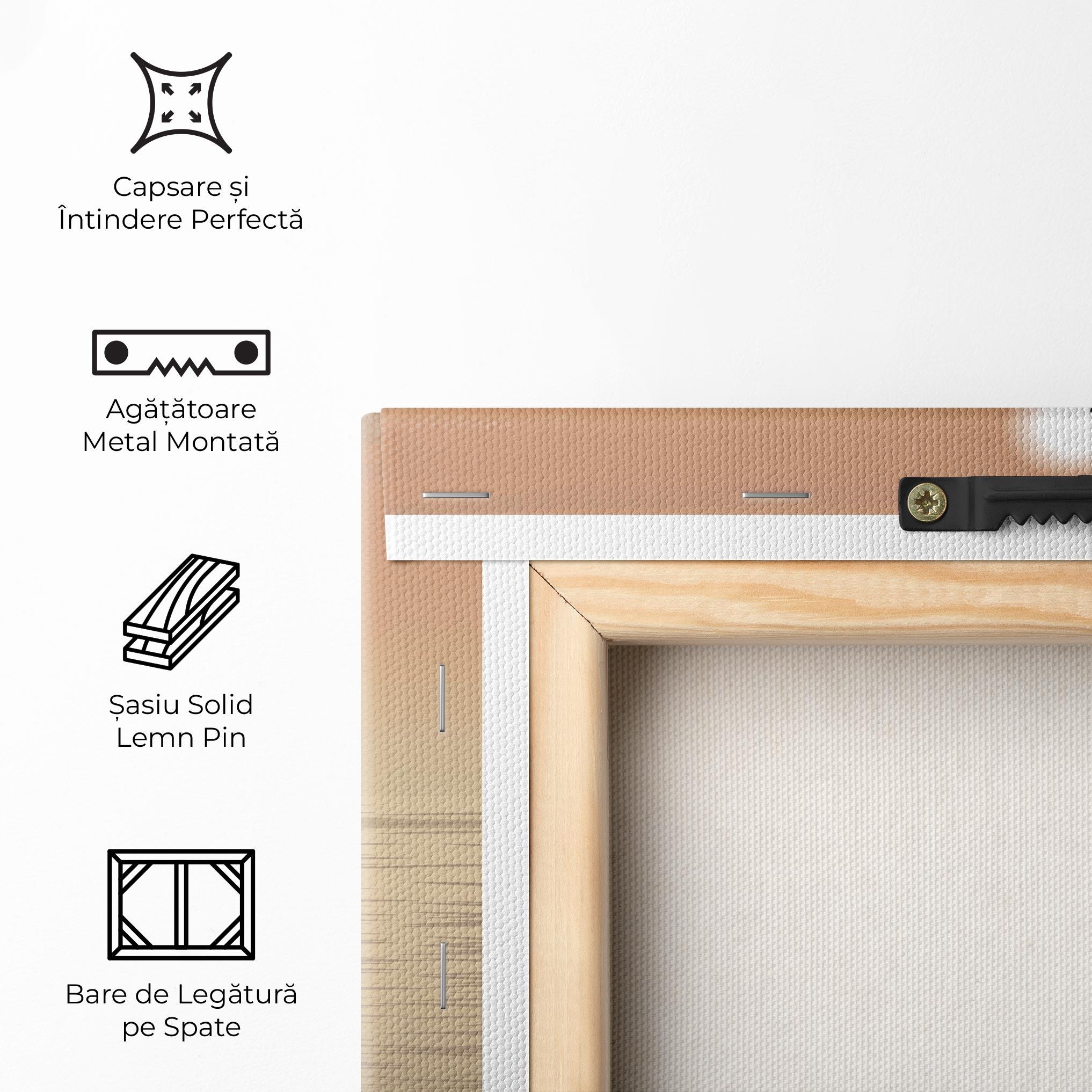 Tablou Canvas Water Girl Shilouette mockup 5