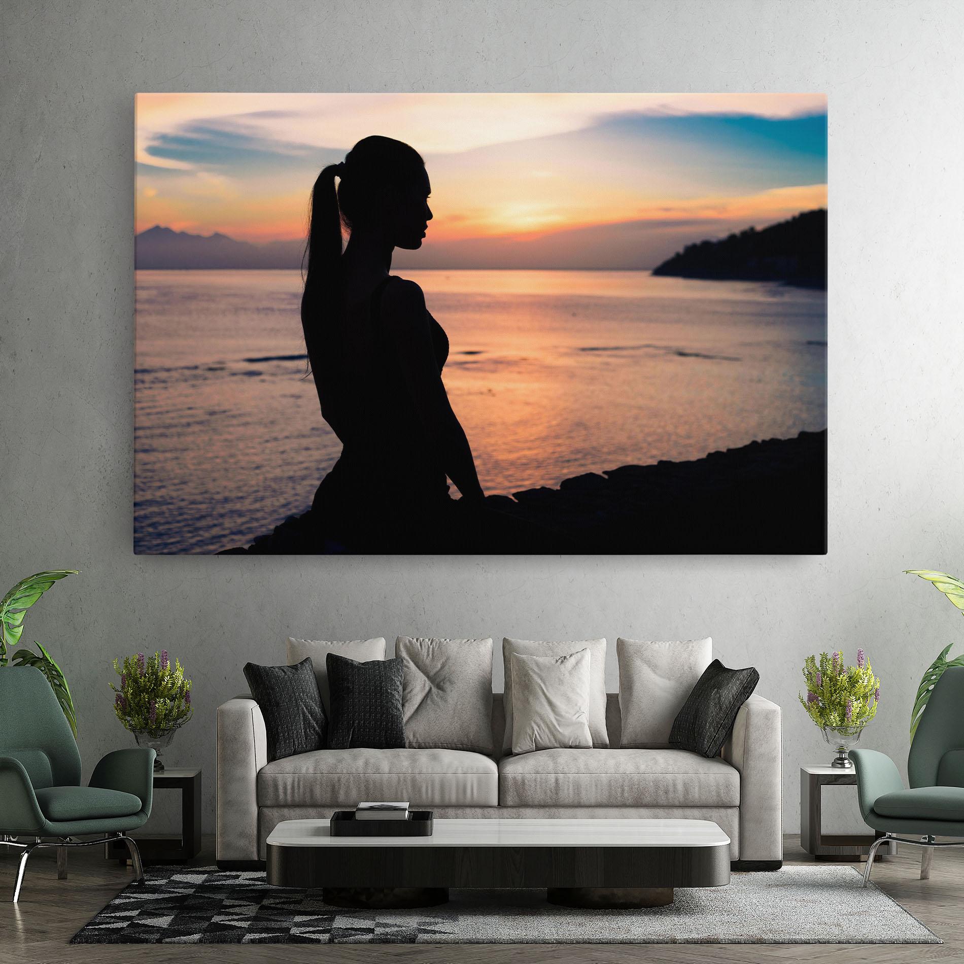 Tablou Canvas Beach Pretty View mockup 7