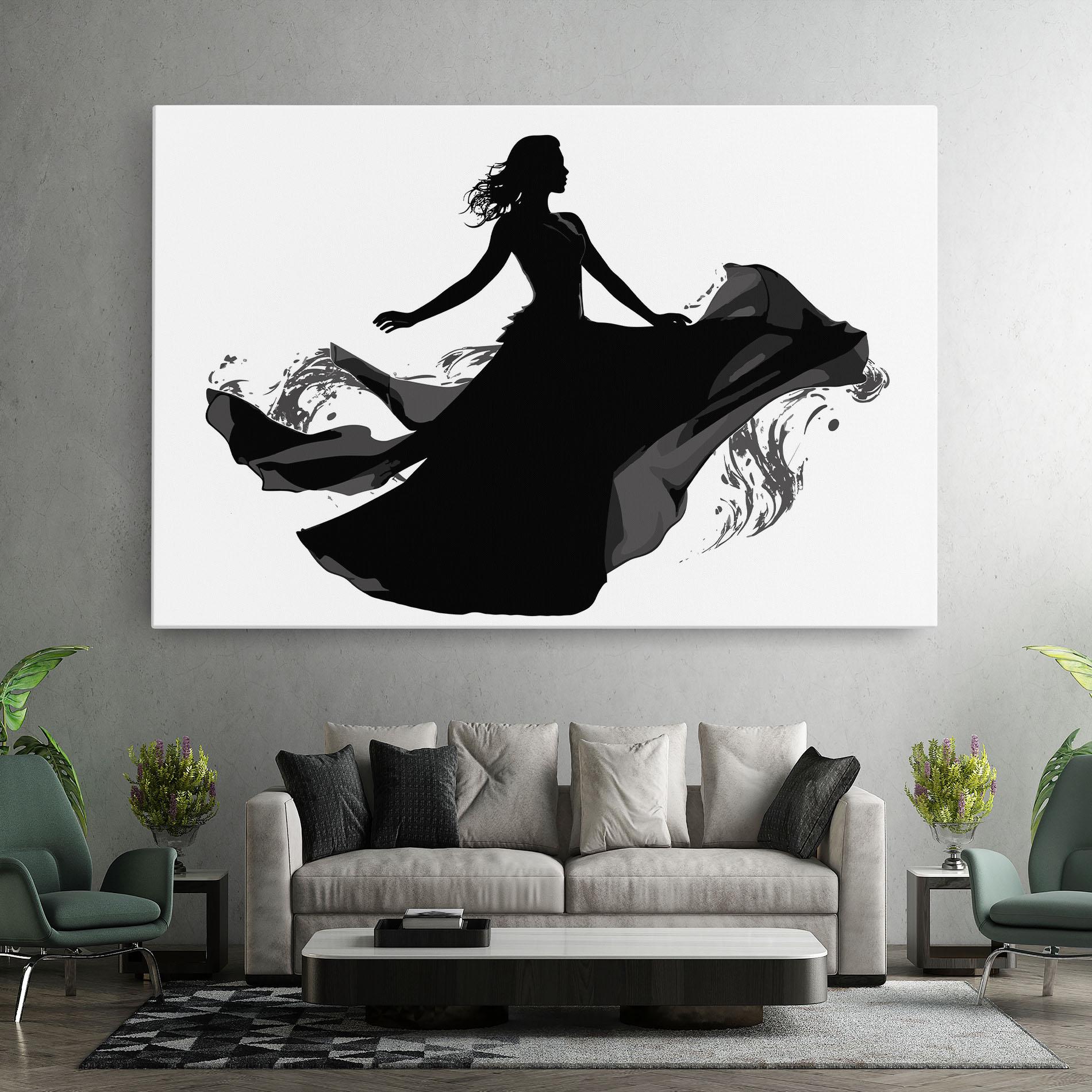 Tablou Canvas Dress Jump mockup 7