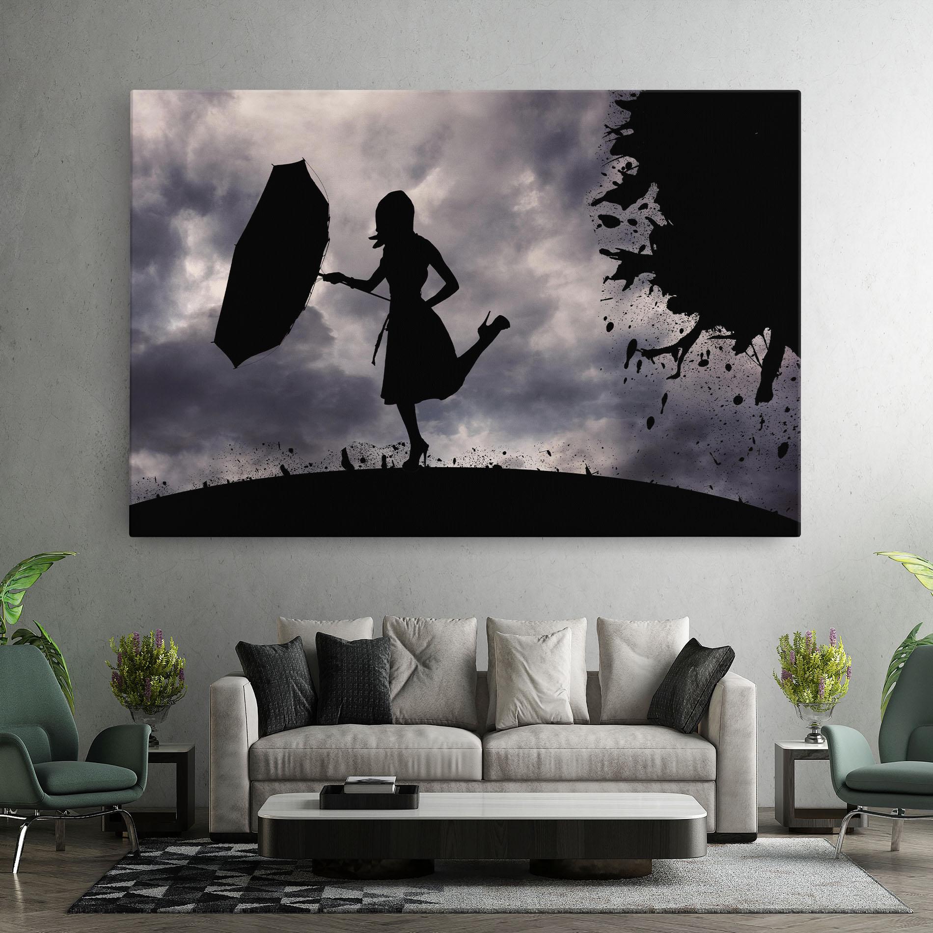 Tablou Canvas Stormy Day mockup 7