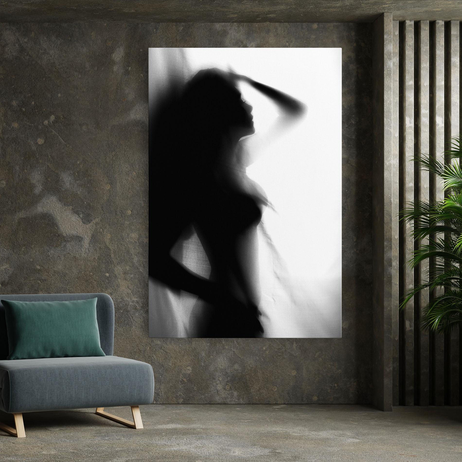 Tablou Canvas Blurred Girl mockup 7