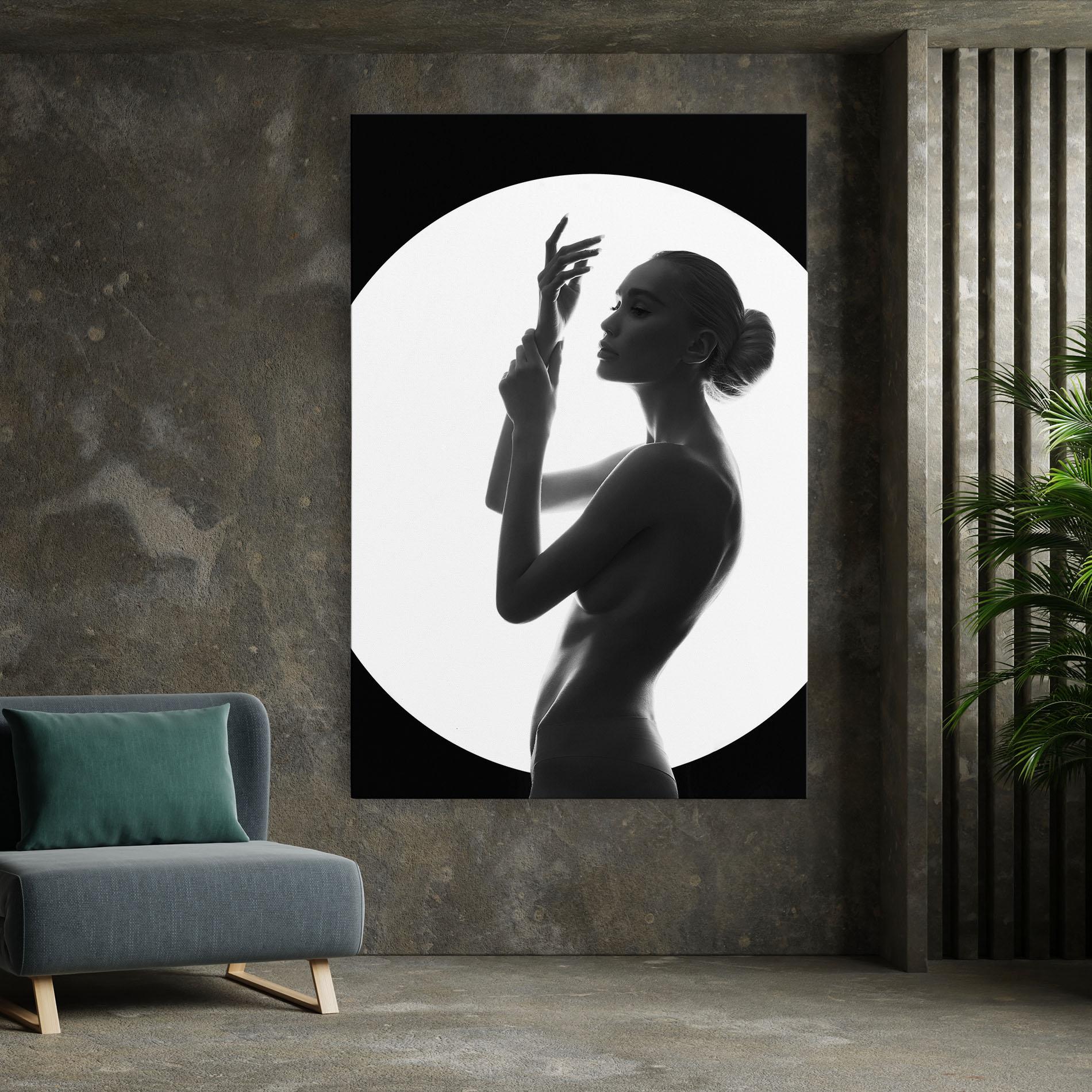 Tablou Canvas Body Figure mockup 7