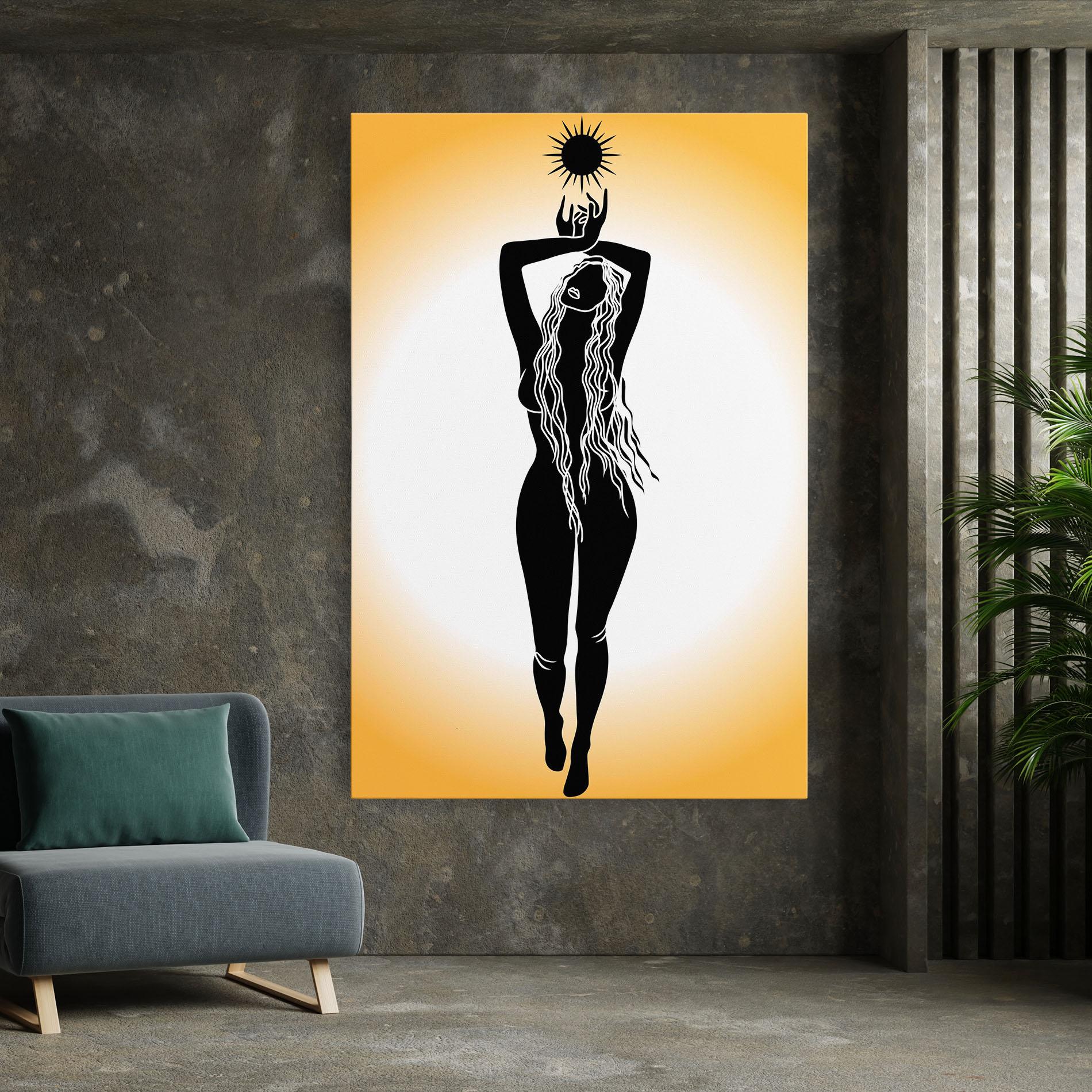 Tablou Canvas Mistic Woman mockup 7