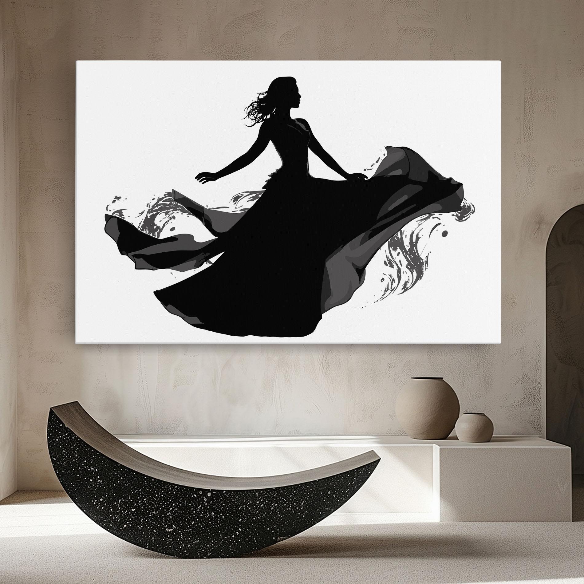 Tablou Canvas Dress Jump mockup 8