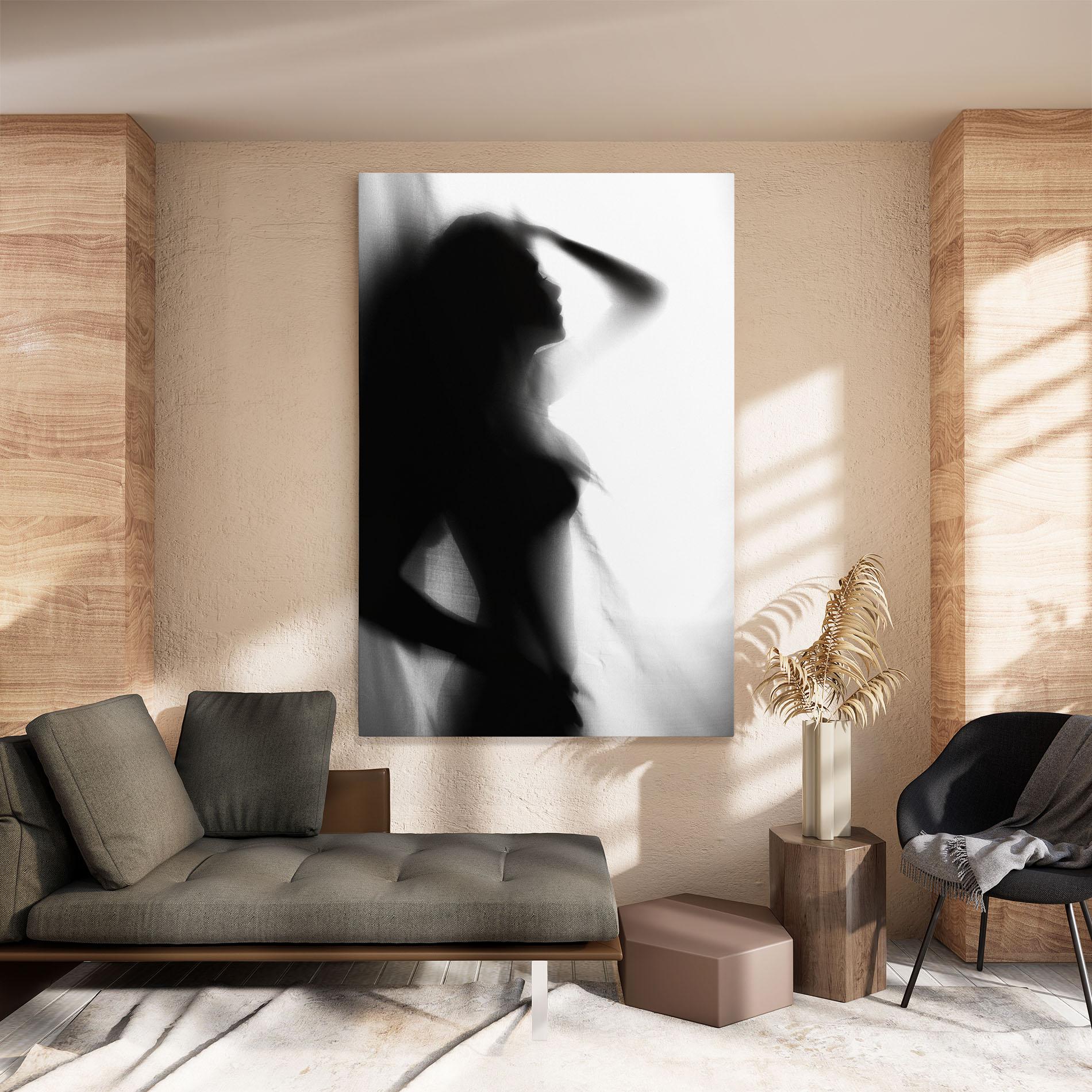 Tablou Canvas Blurred Girl mockup 8