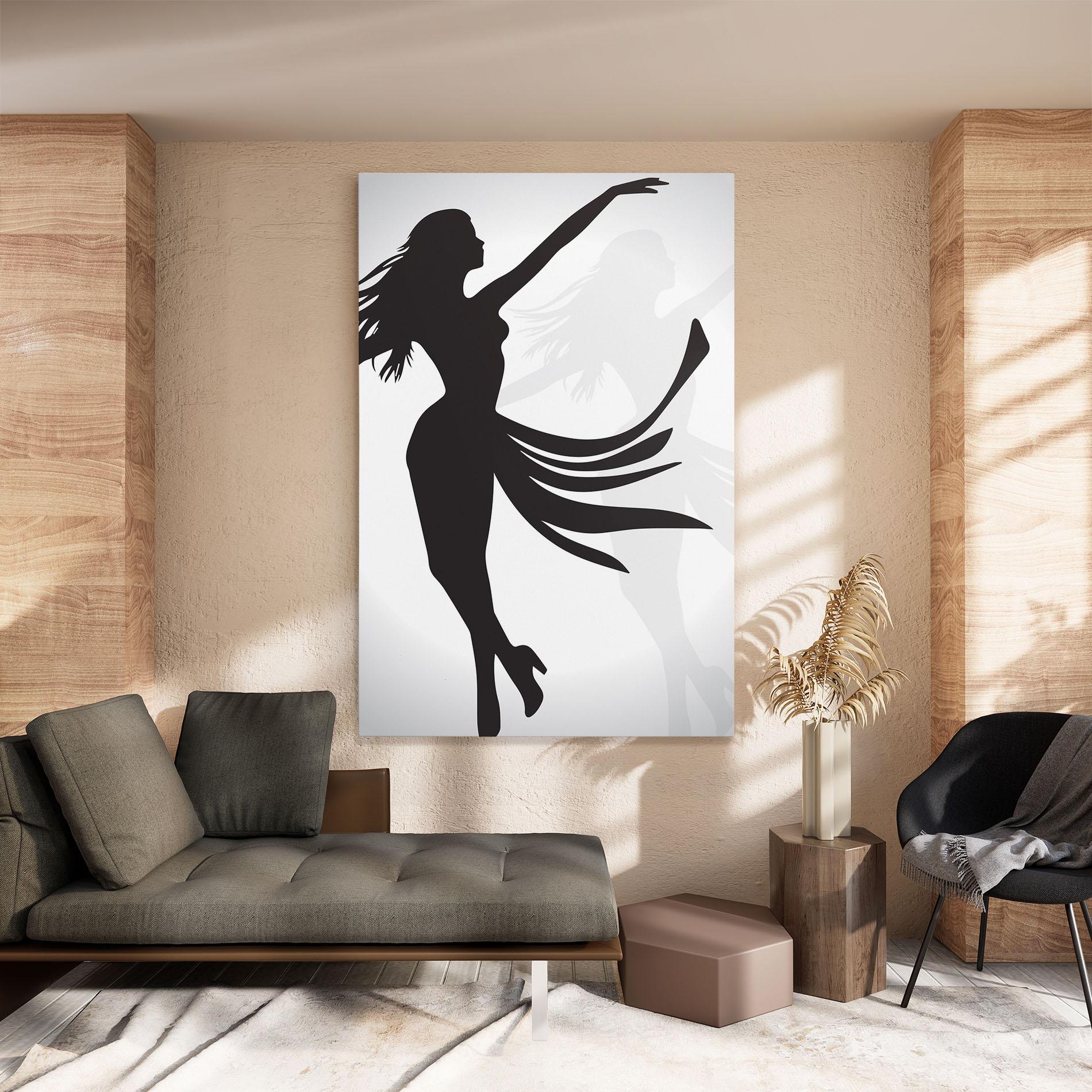 Tablou Canvas Dance Shilouette mockup 8