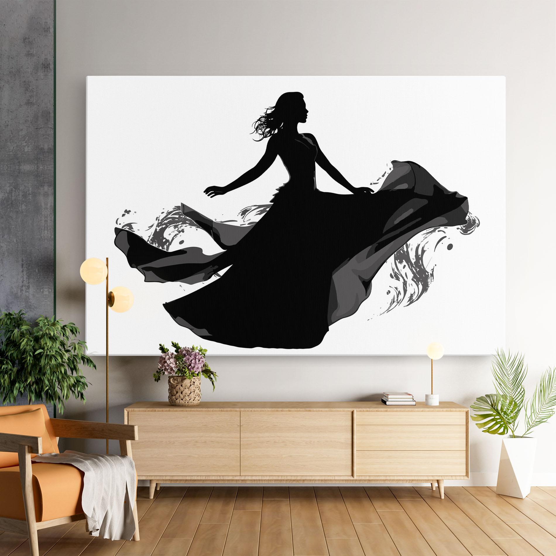 Tablou Canvas Dress Jump mockup 9
