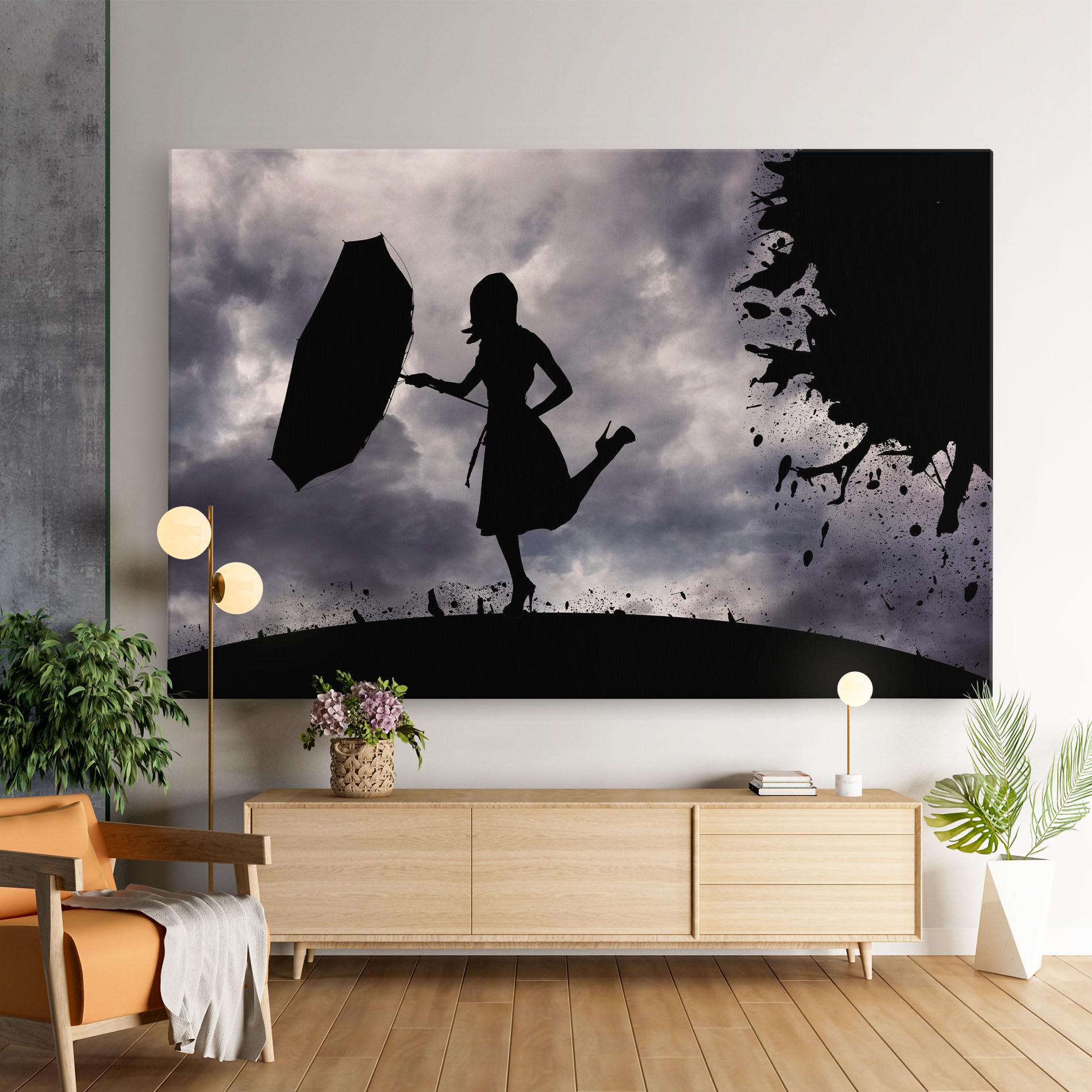 Tablou Canvas Stormy Day mockup 9