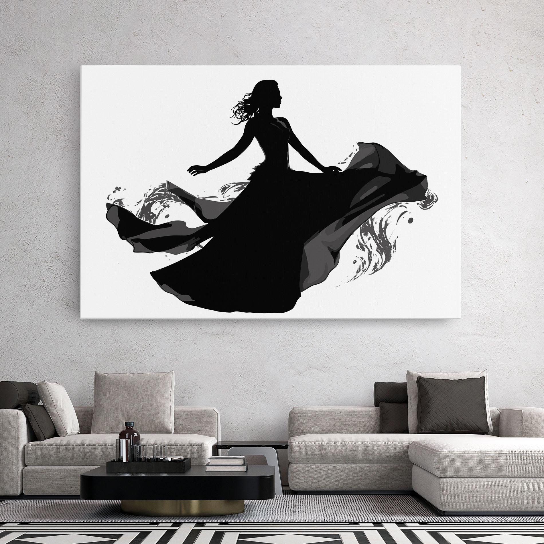 Tablou Canvas Dress Jump mockup 2