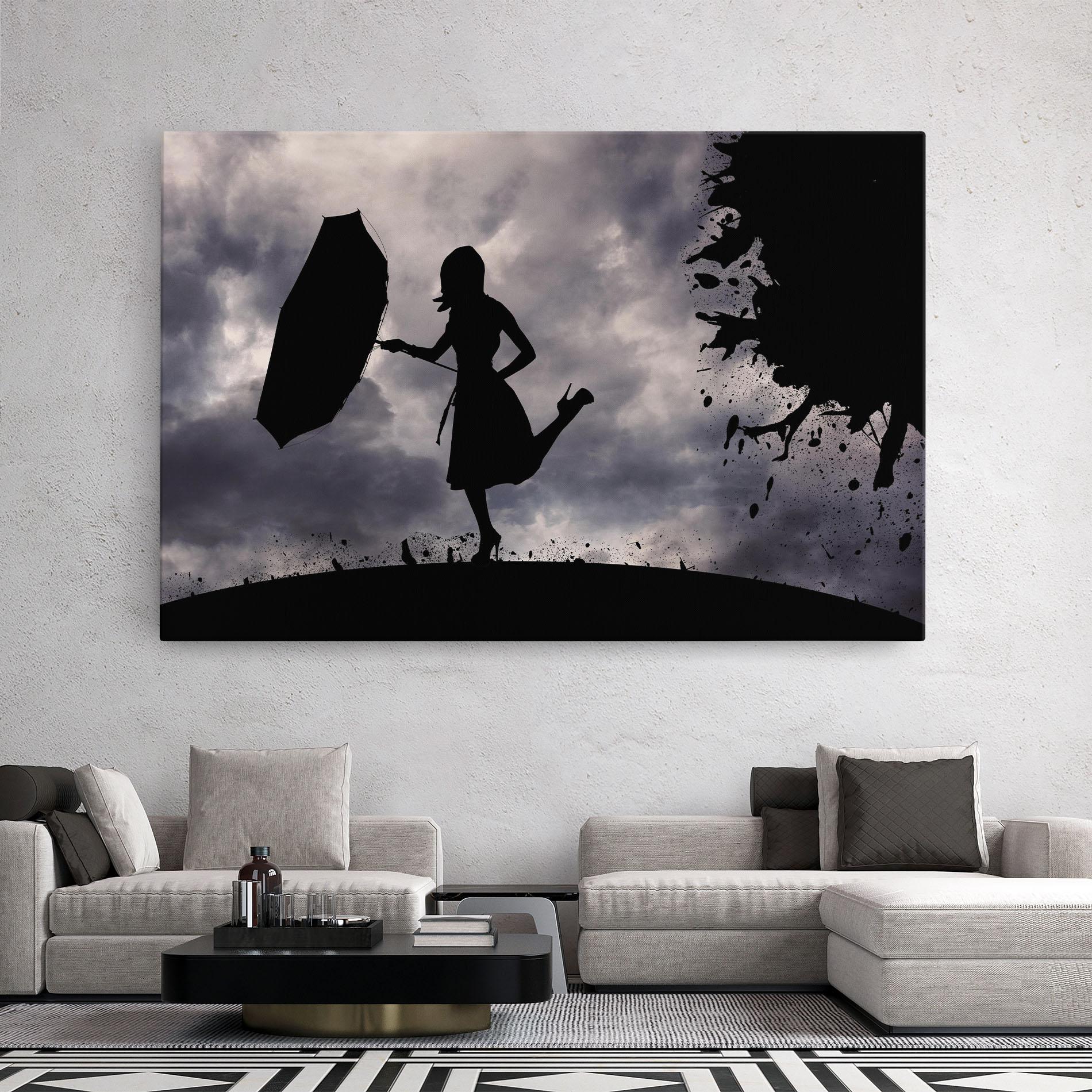 Tablou Canvas Stormy Day mockup 2