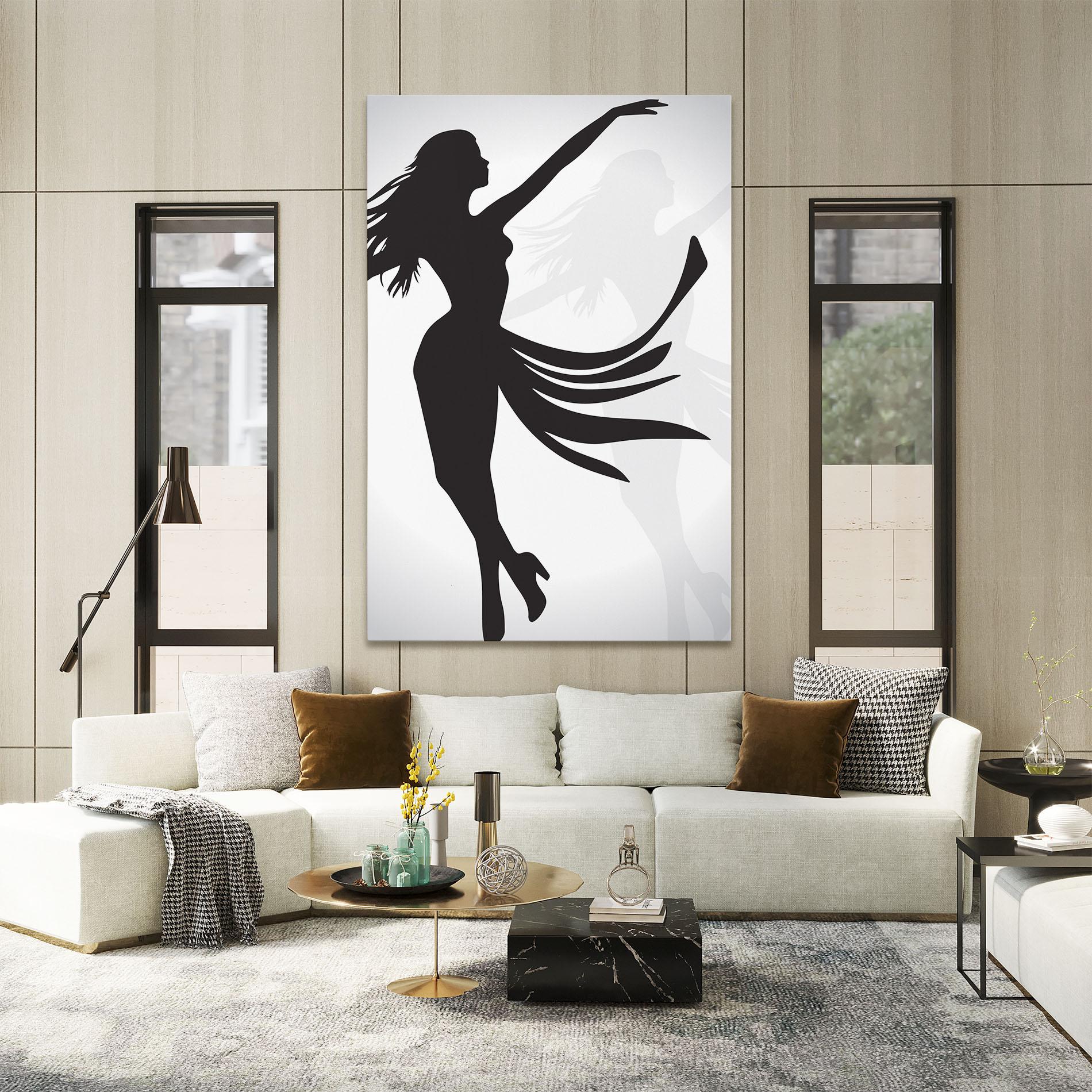 Tablou Canvas Dance Shilouette mockup 2