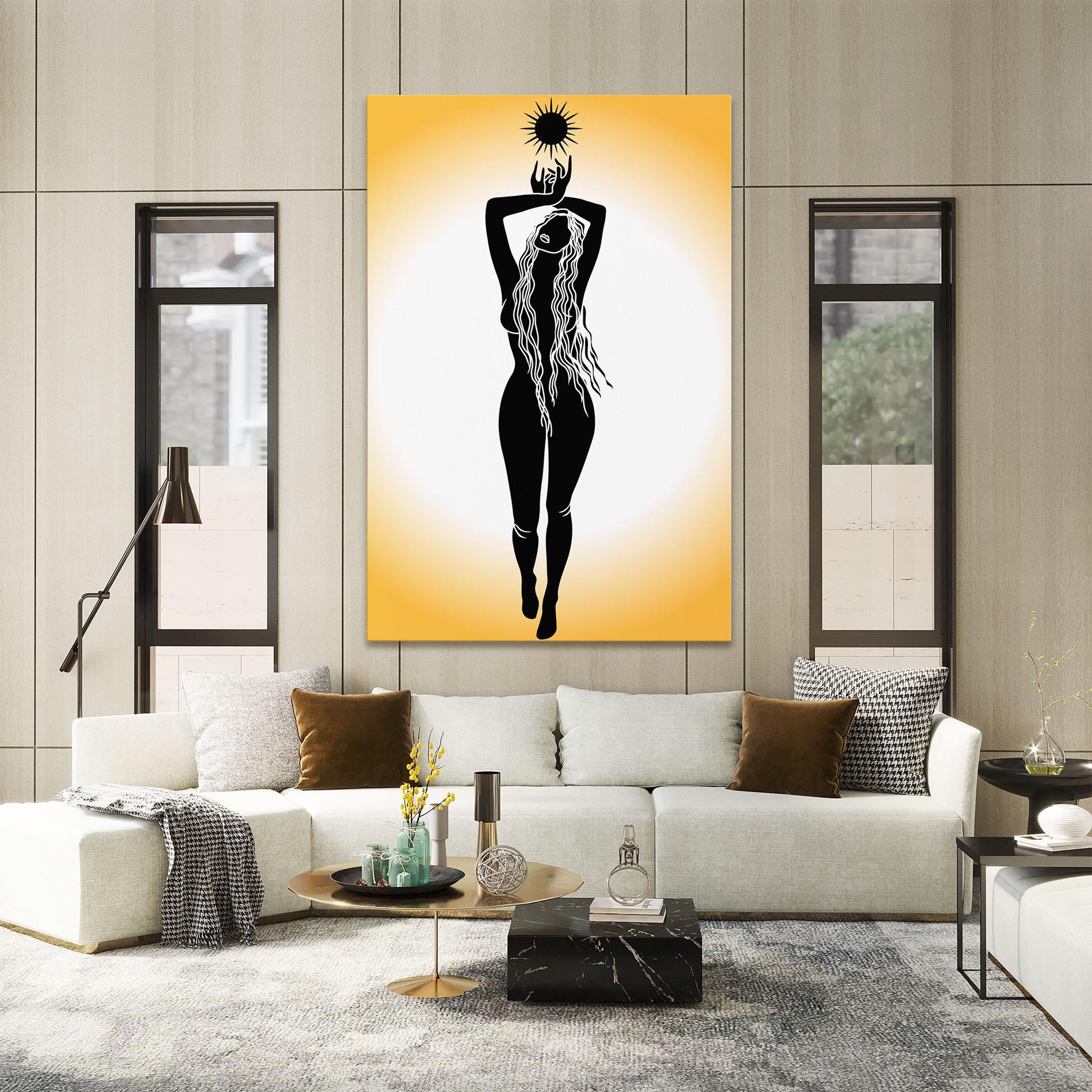 Tablou Canvas Mistic Woman mockup 2