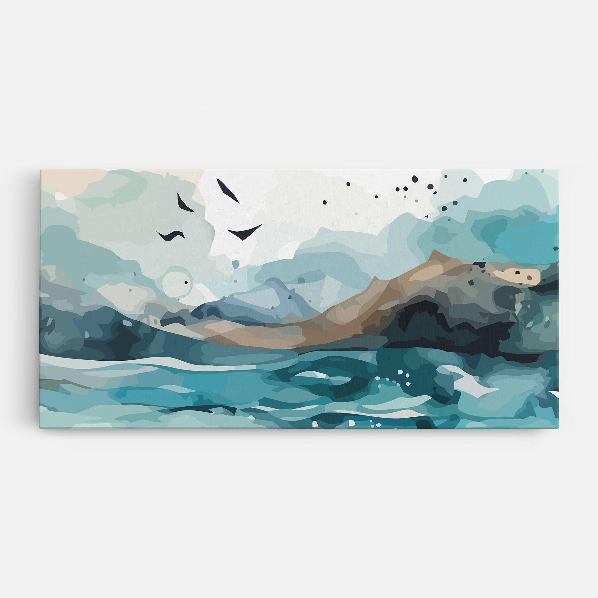 Tablou Canvas Water Birds mockup 0