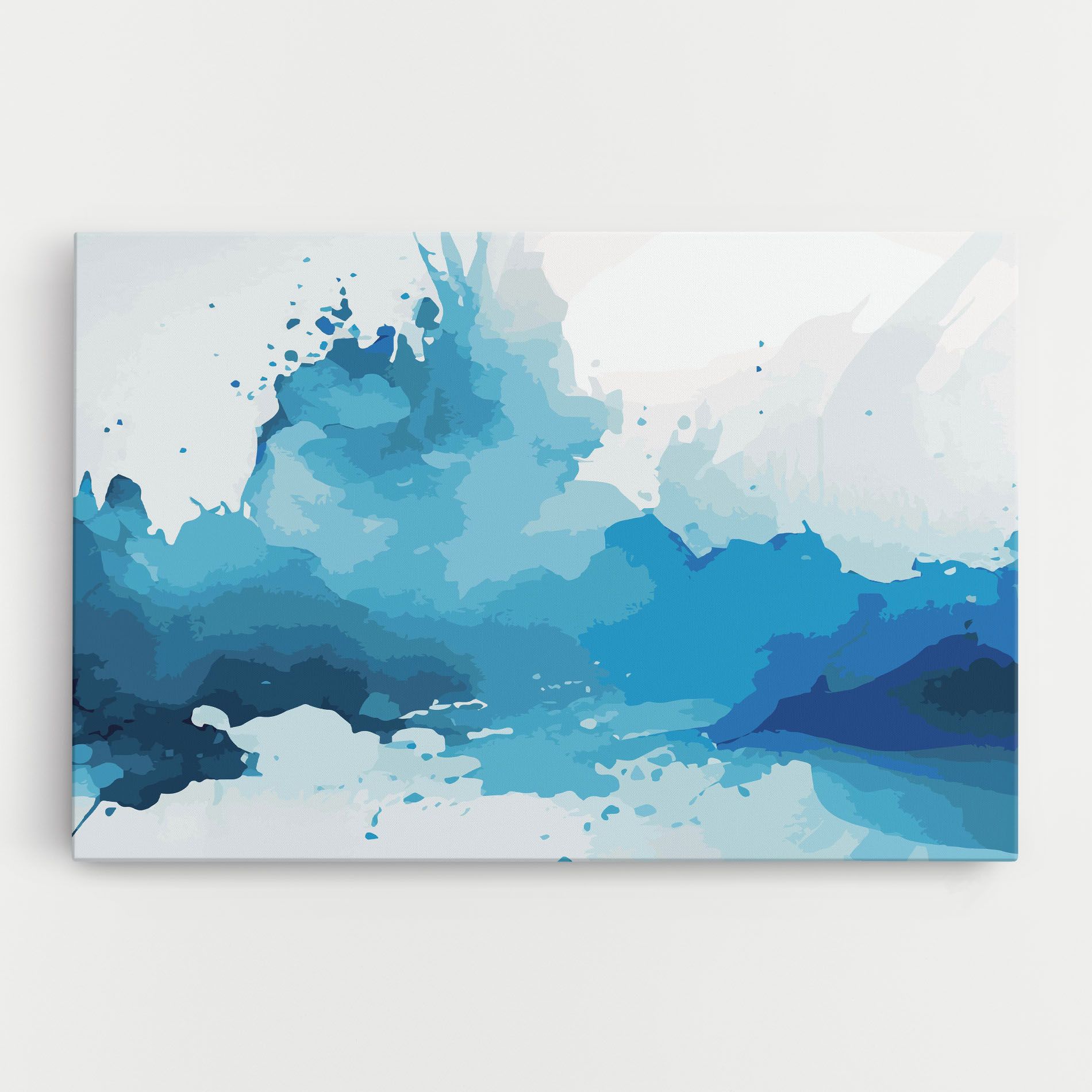 Blue Water Art mockup 0