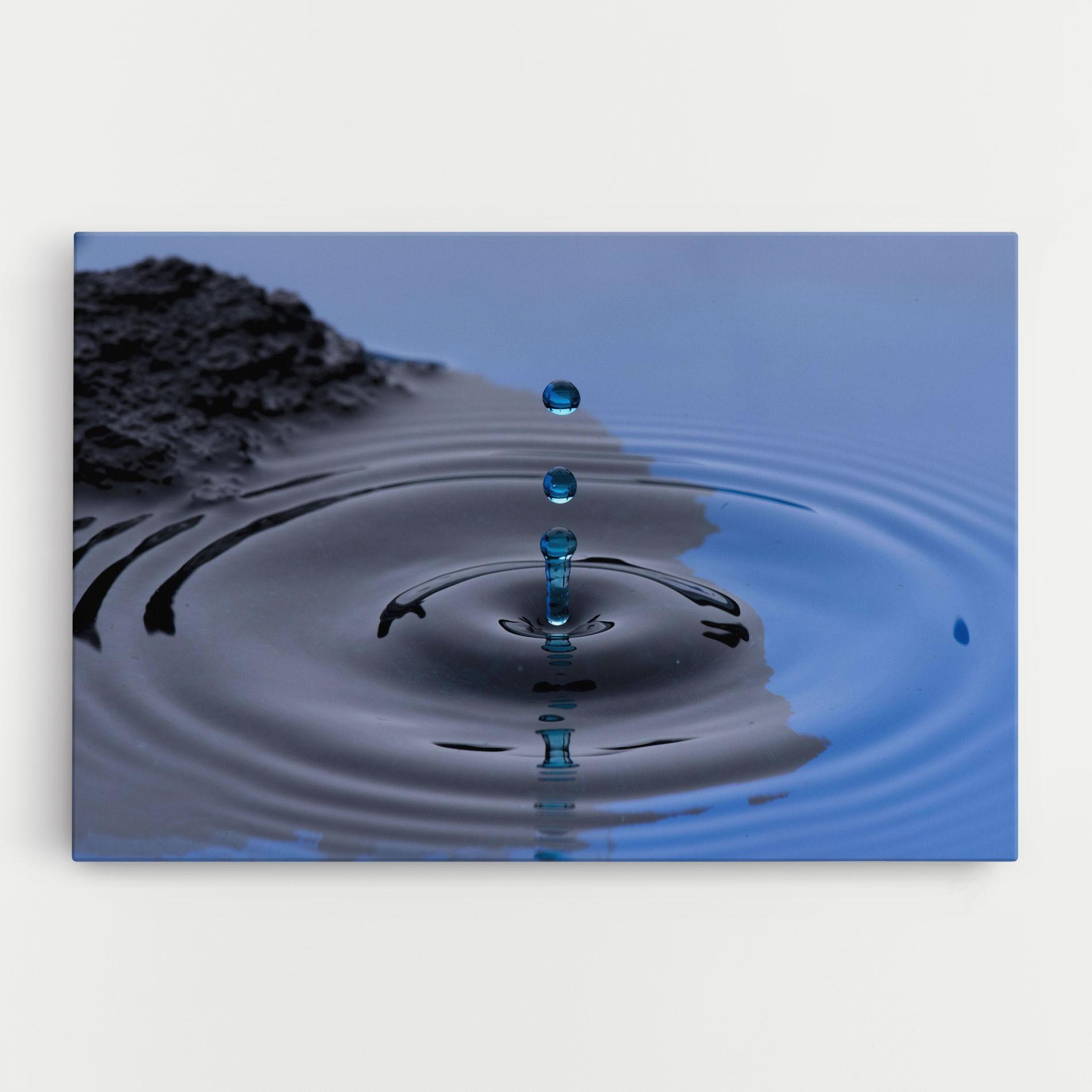 Tablou Canvas Frozen Drops mockup 0