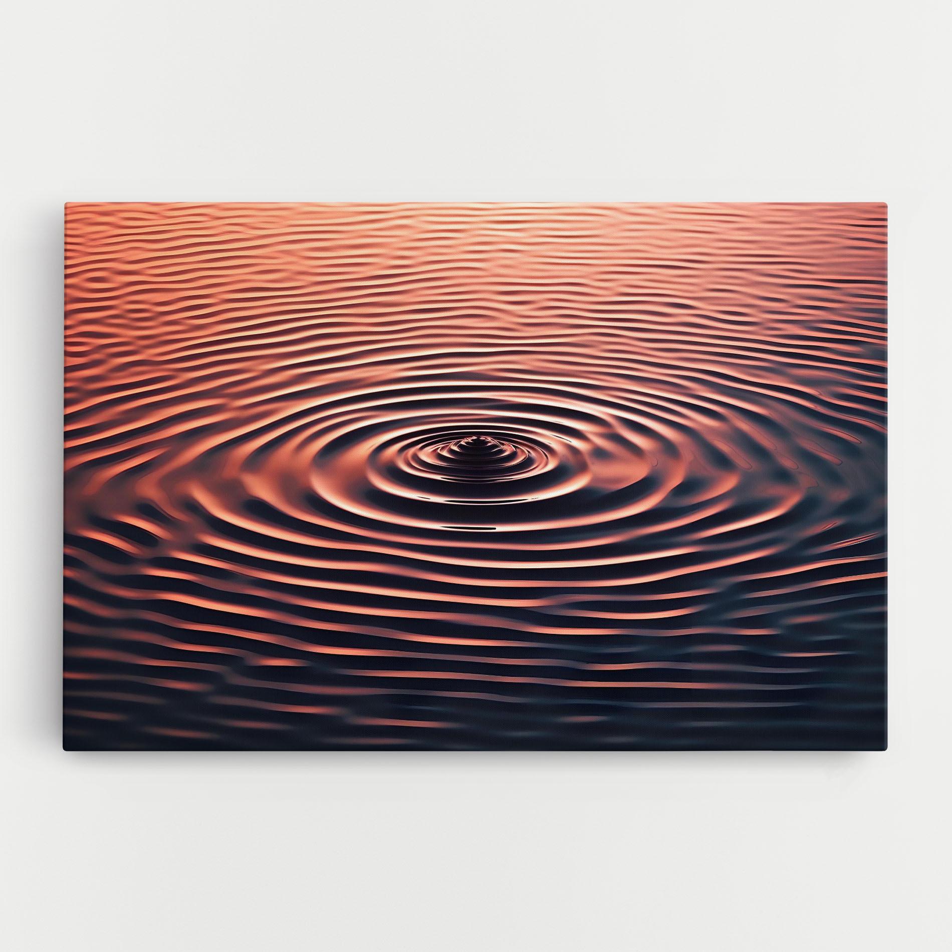 Tablou Canvas Red Blue Water mockup 0