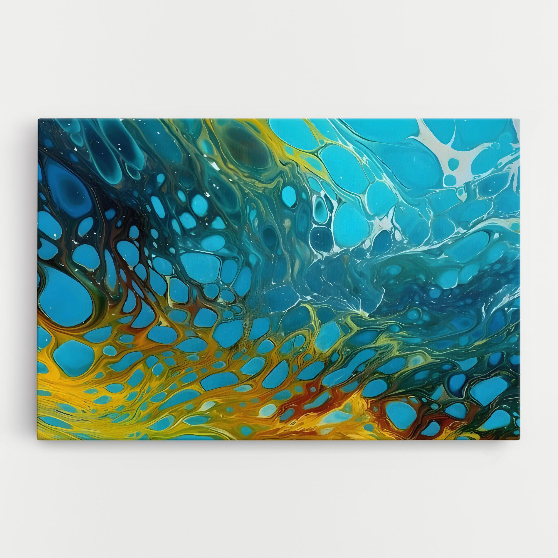 Yellow Green Ocean mockup 0