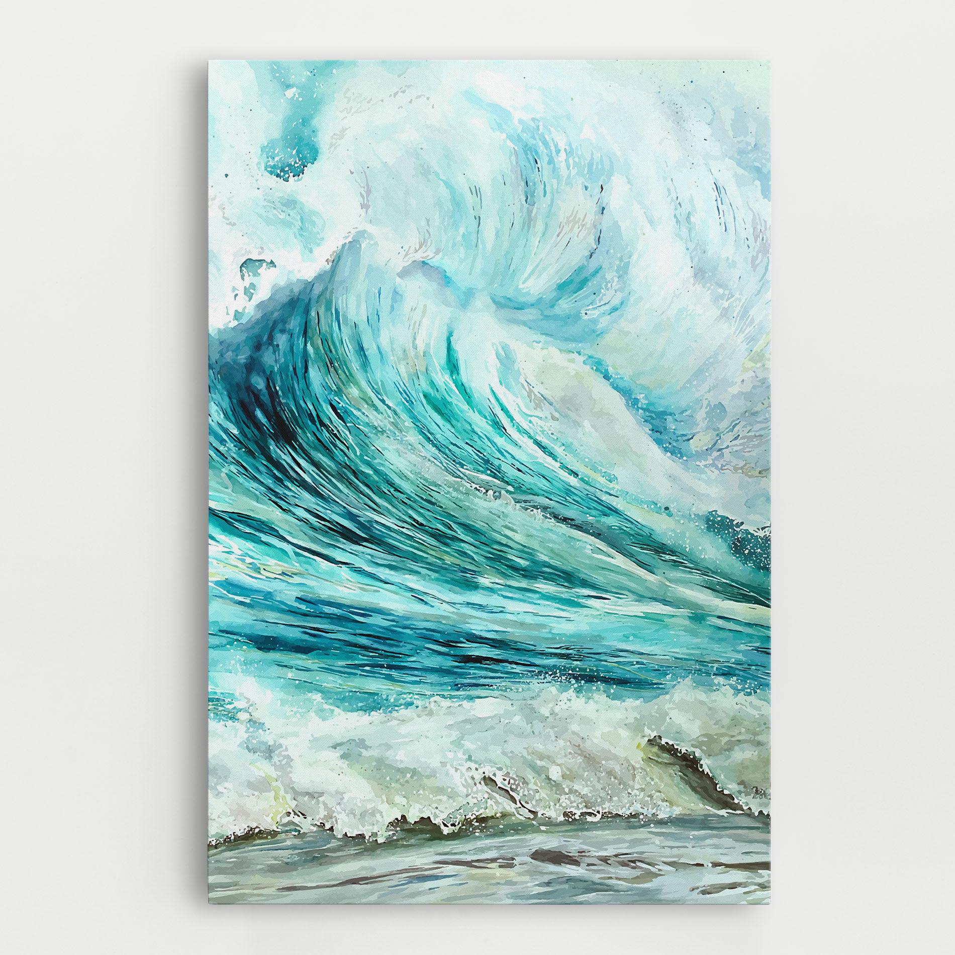 Tablou Canvas Sea Watercolor mockup 0