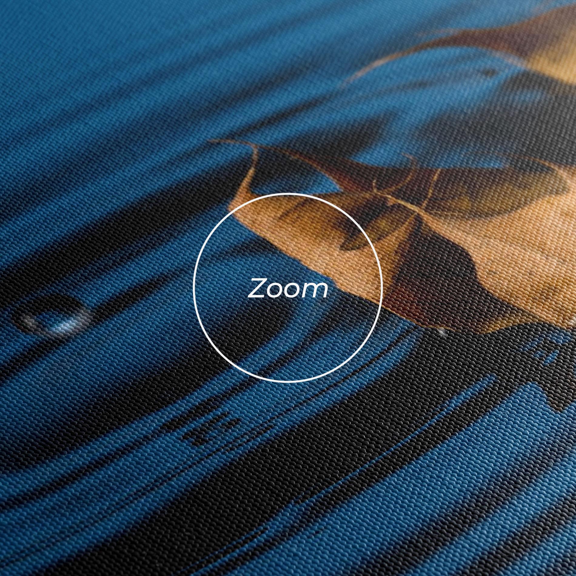 Tablou Canvas Autumn Leaf Water mockup 3