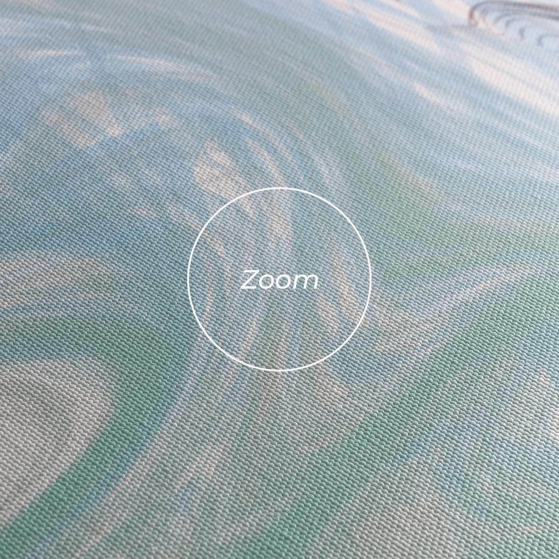 Tablou Canvas Blue Black Art mockup 3