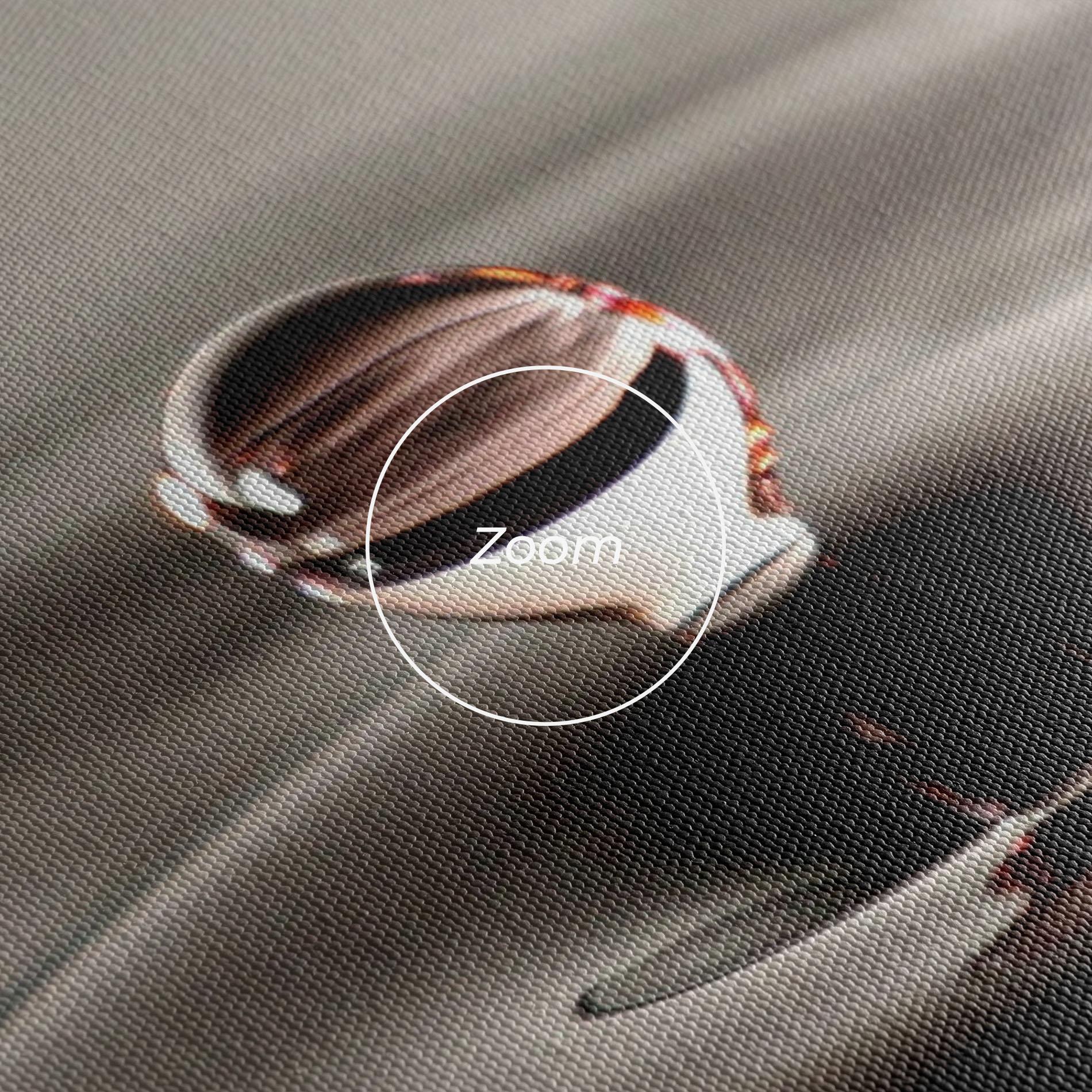 Tablou Canvas Close Red Water Drop mockup 3