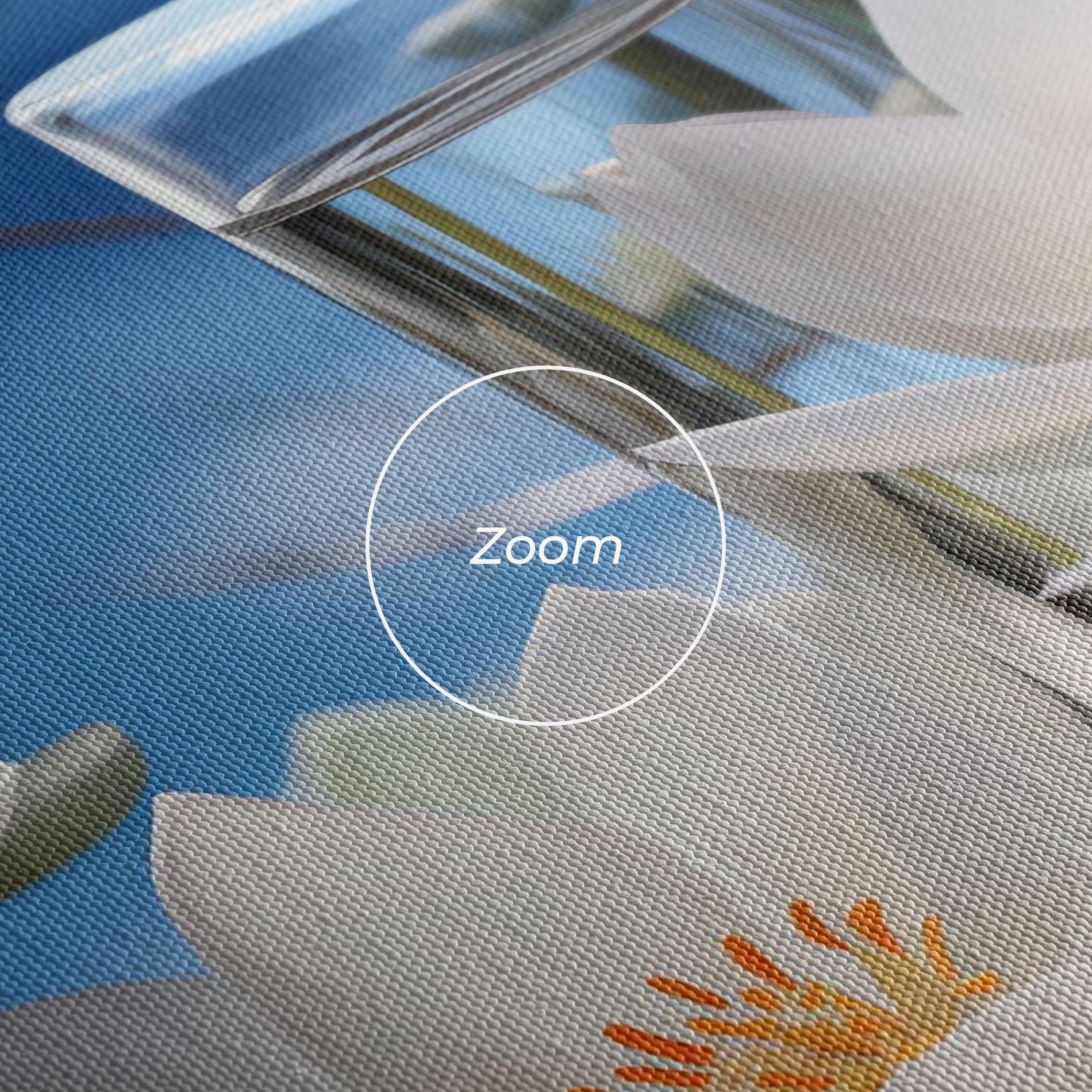 Tablou Canvas Flower Water Glass mockup 3