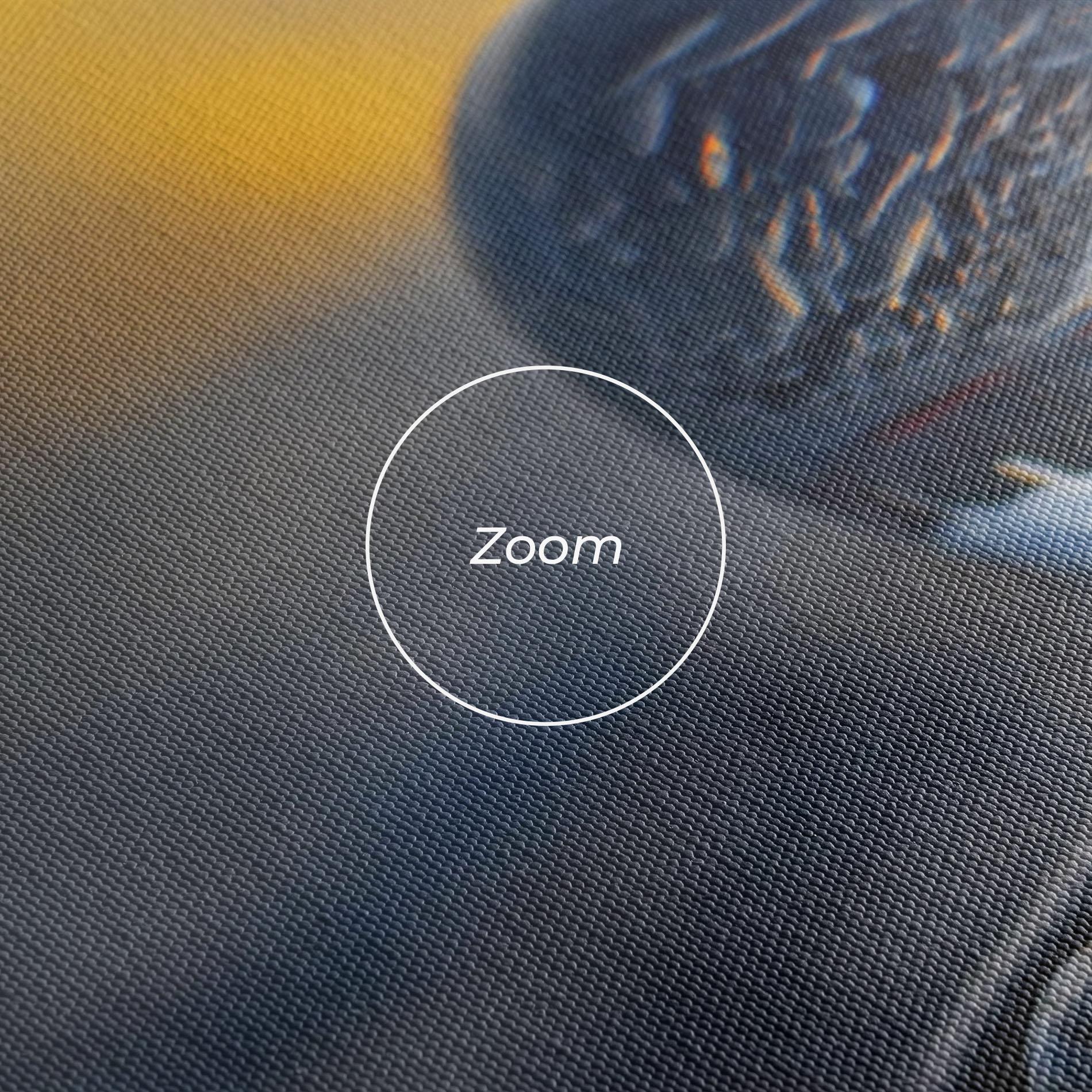 Tablou Canvas Sunset Lensball mockup 3