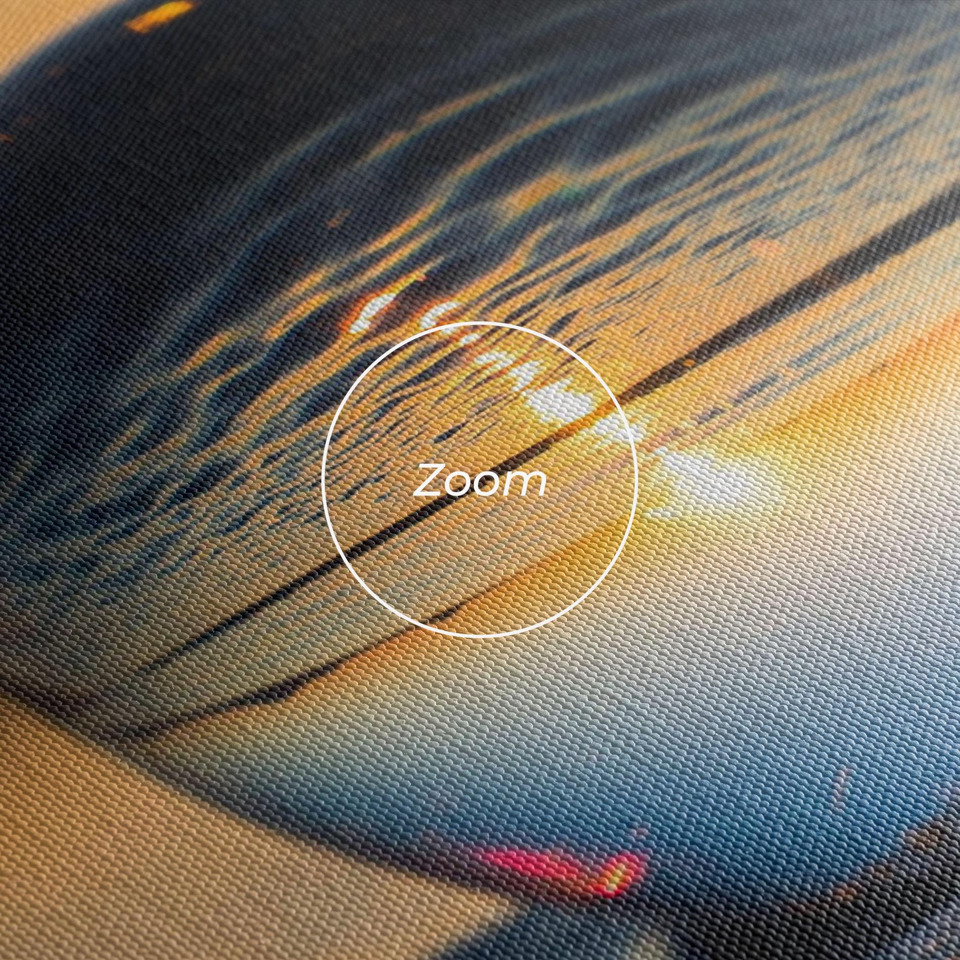 Tablou Canvas Water Bubble Reflecting mockup 3