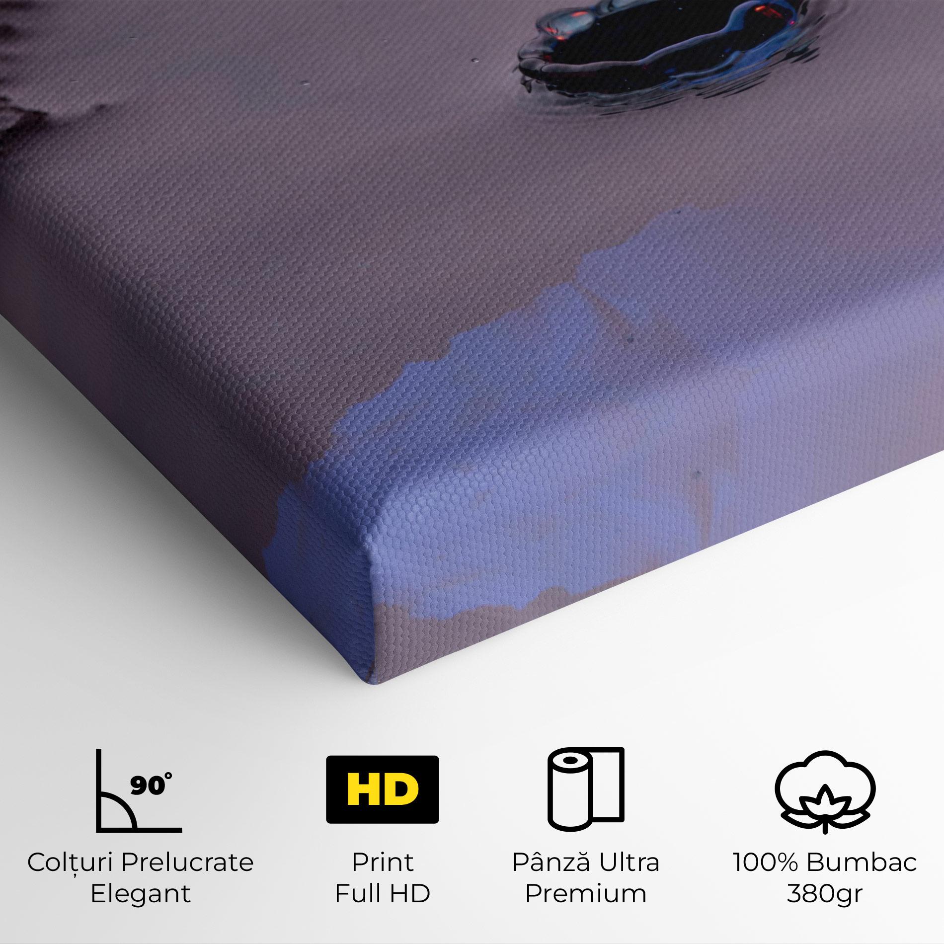 Tablou Canvas Blue Color Water mockup 4