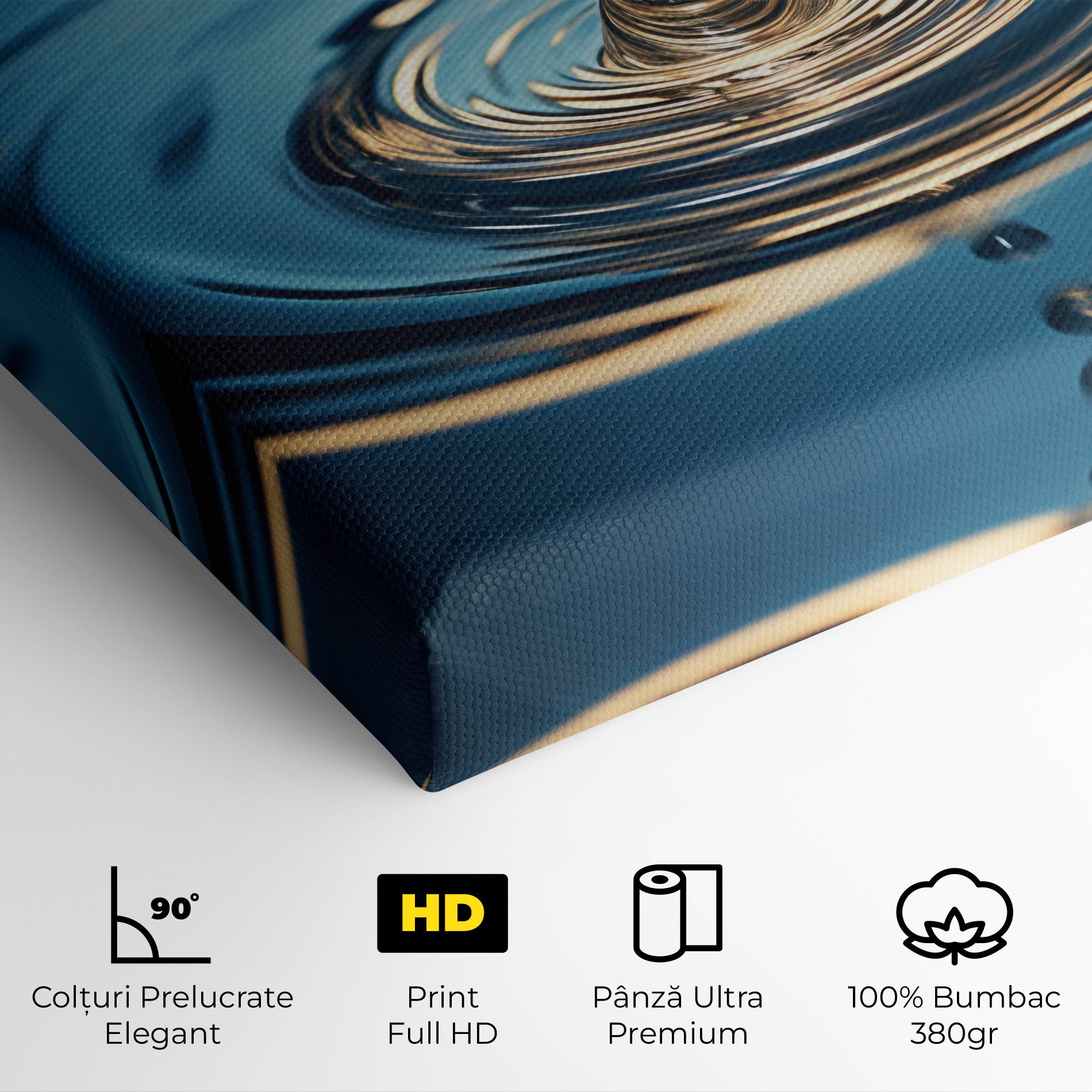 Cream Water Drop mockup 4