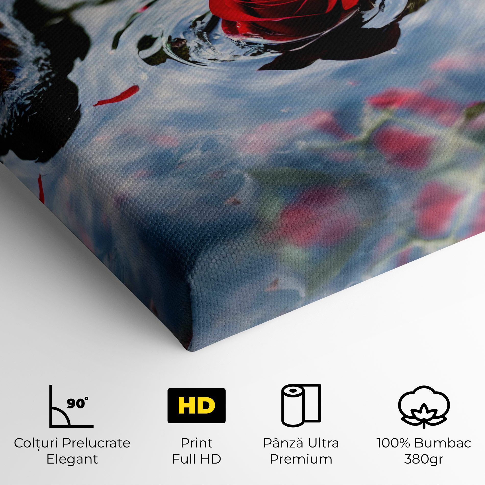 Floating Water Rose mockup 4