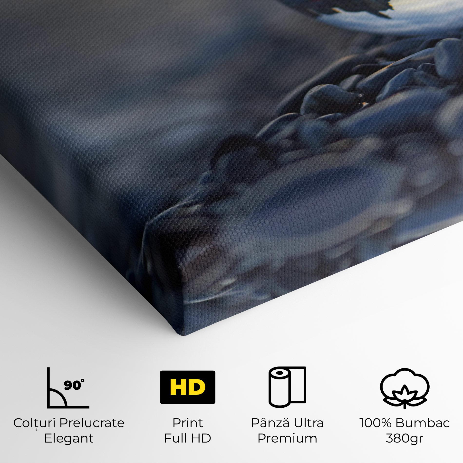 Tablou Canvas Sunset Lensball mockup 4